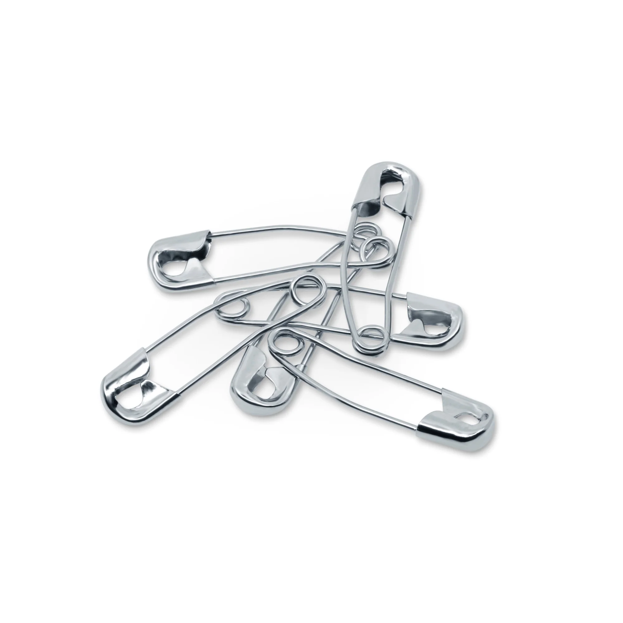 1-1/16" Curved Safety Pins, Nickel, 50 pc - Image 5