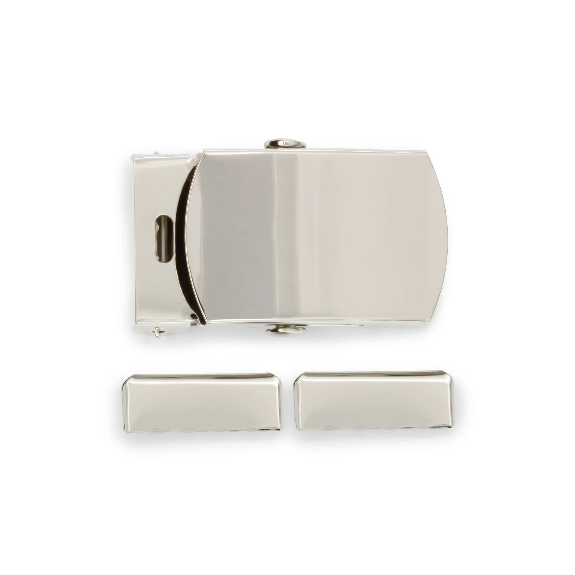 Slide Buckle Set, Nickel - Image 2