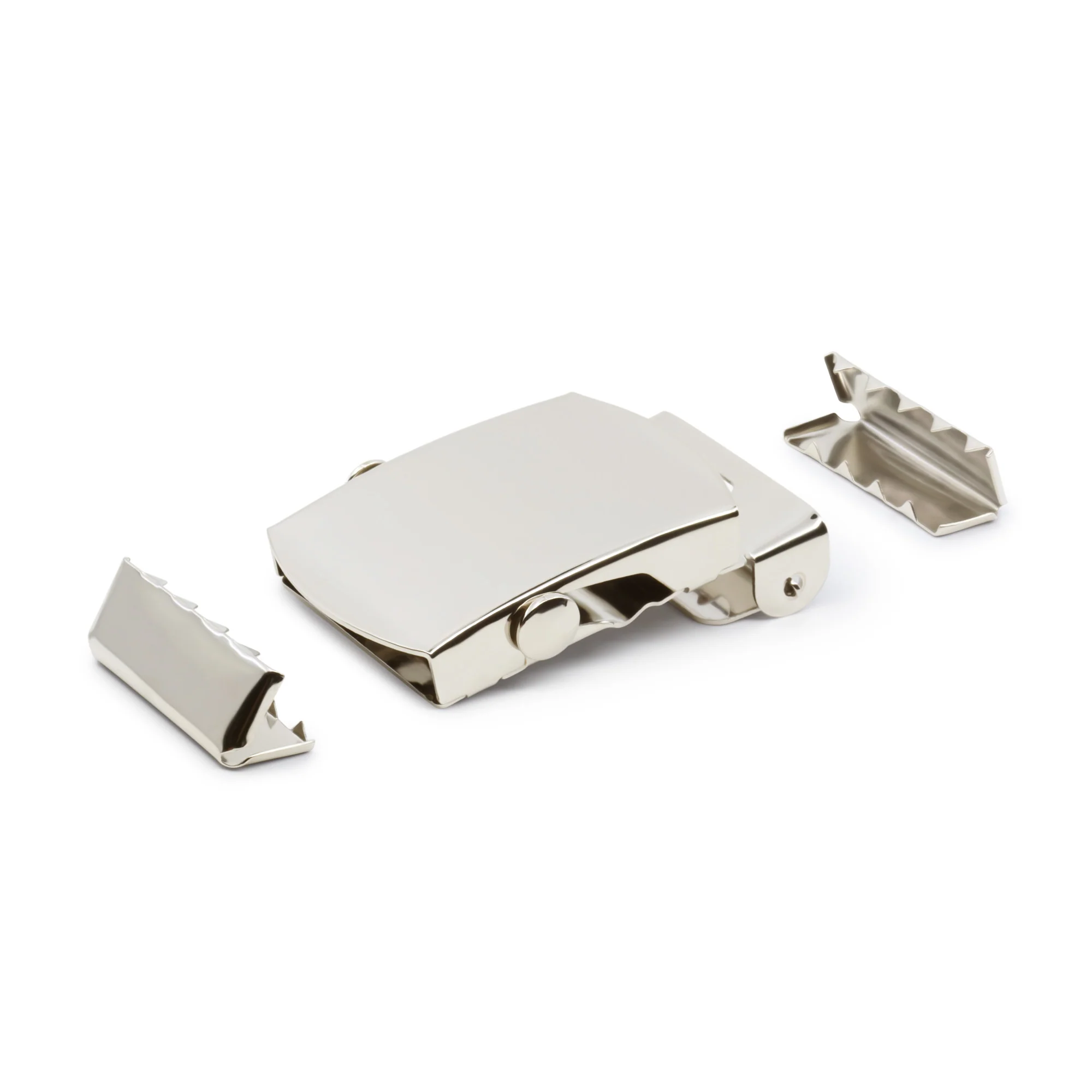 Slide Buckle Set, Nickel - Image 3