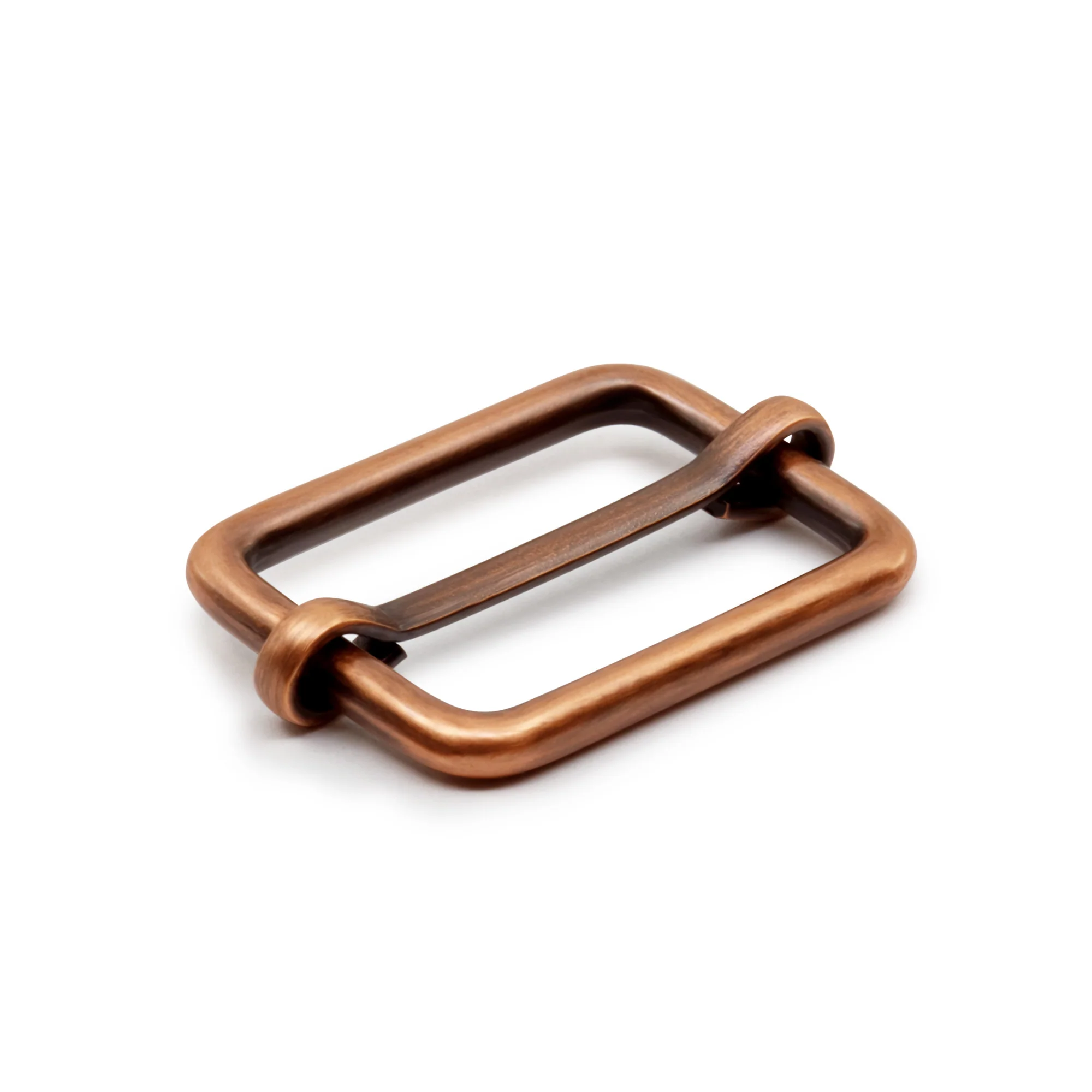 1" Adjustable Slide Buckles, Copper, 2 pc - Image 2