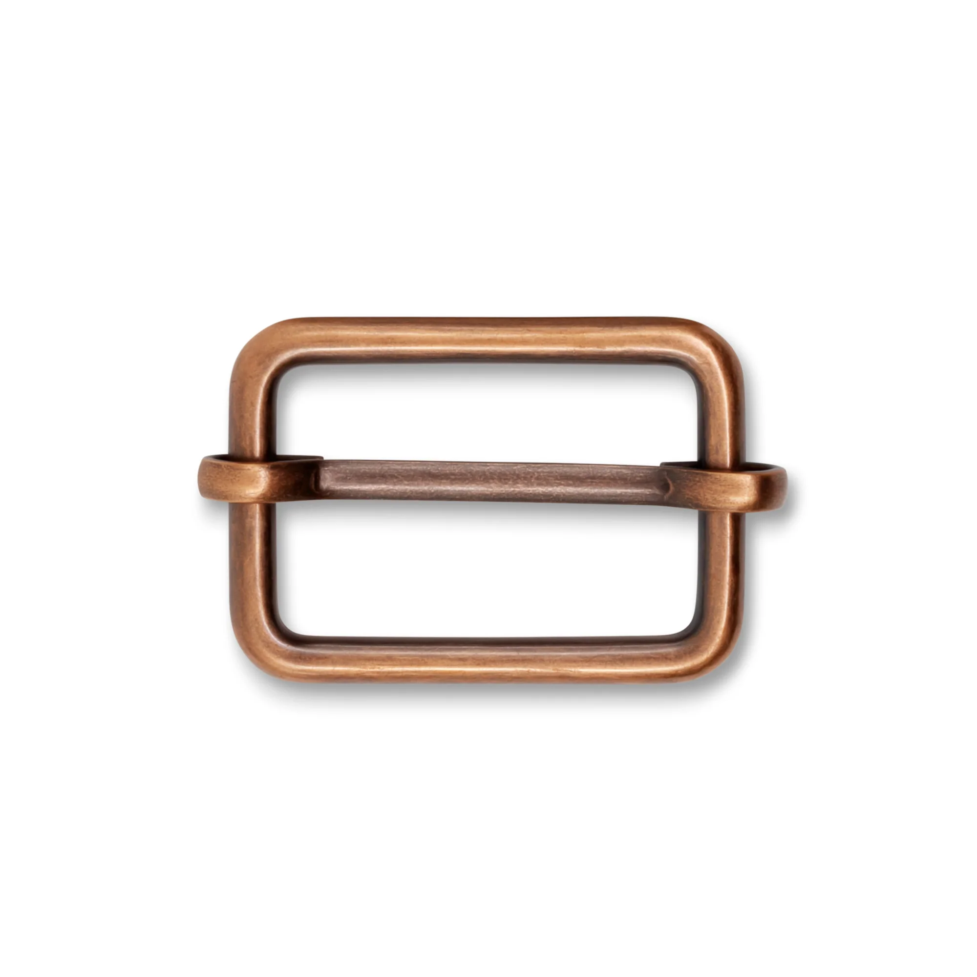 1" Adjustable Slide Buckles, Copper, 2 pc - Image 3