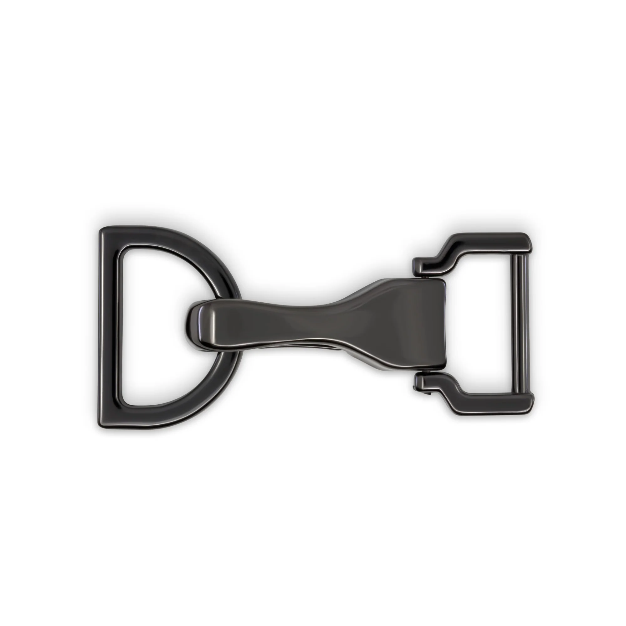 Large Hook & D-Ring, Gunmetal - Image 4
