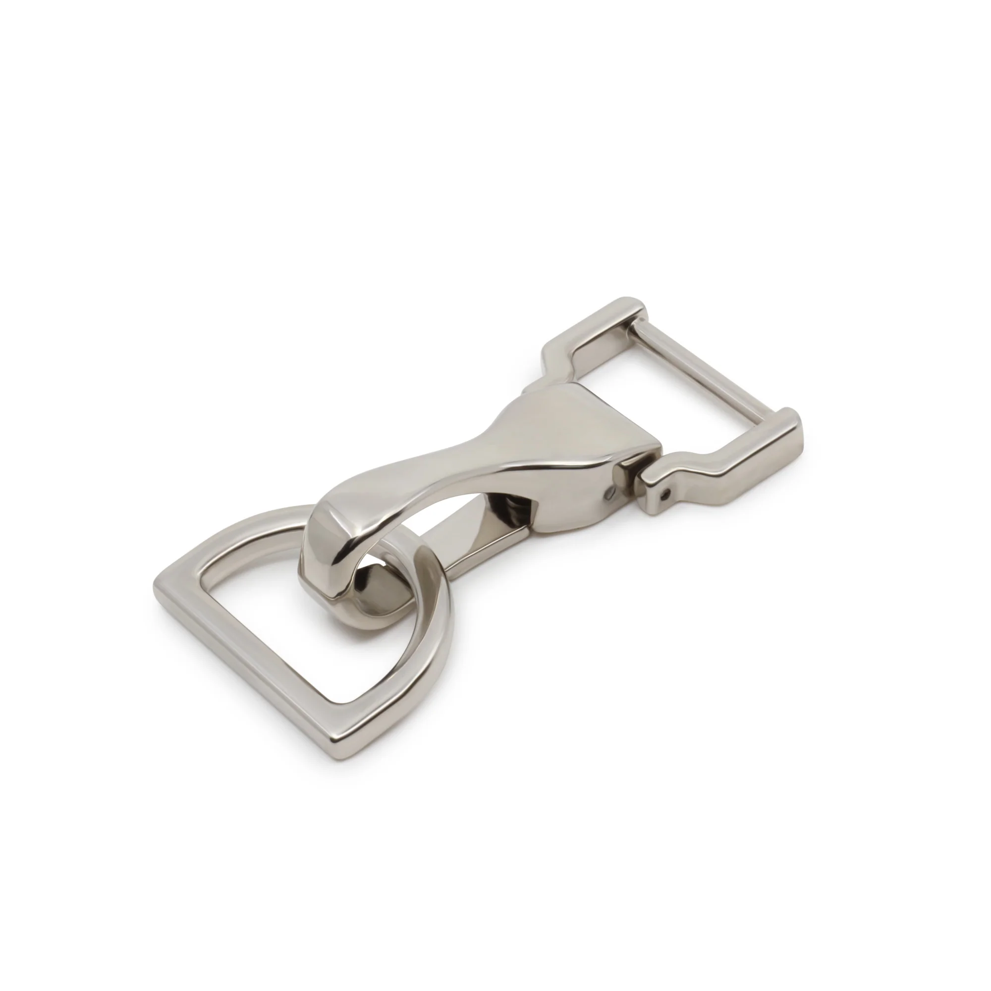 Large Hook & D-Ring, Nickel - Image 2