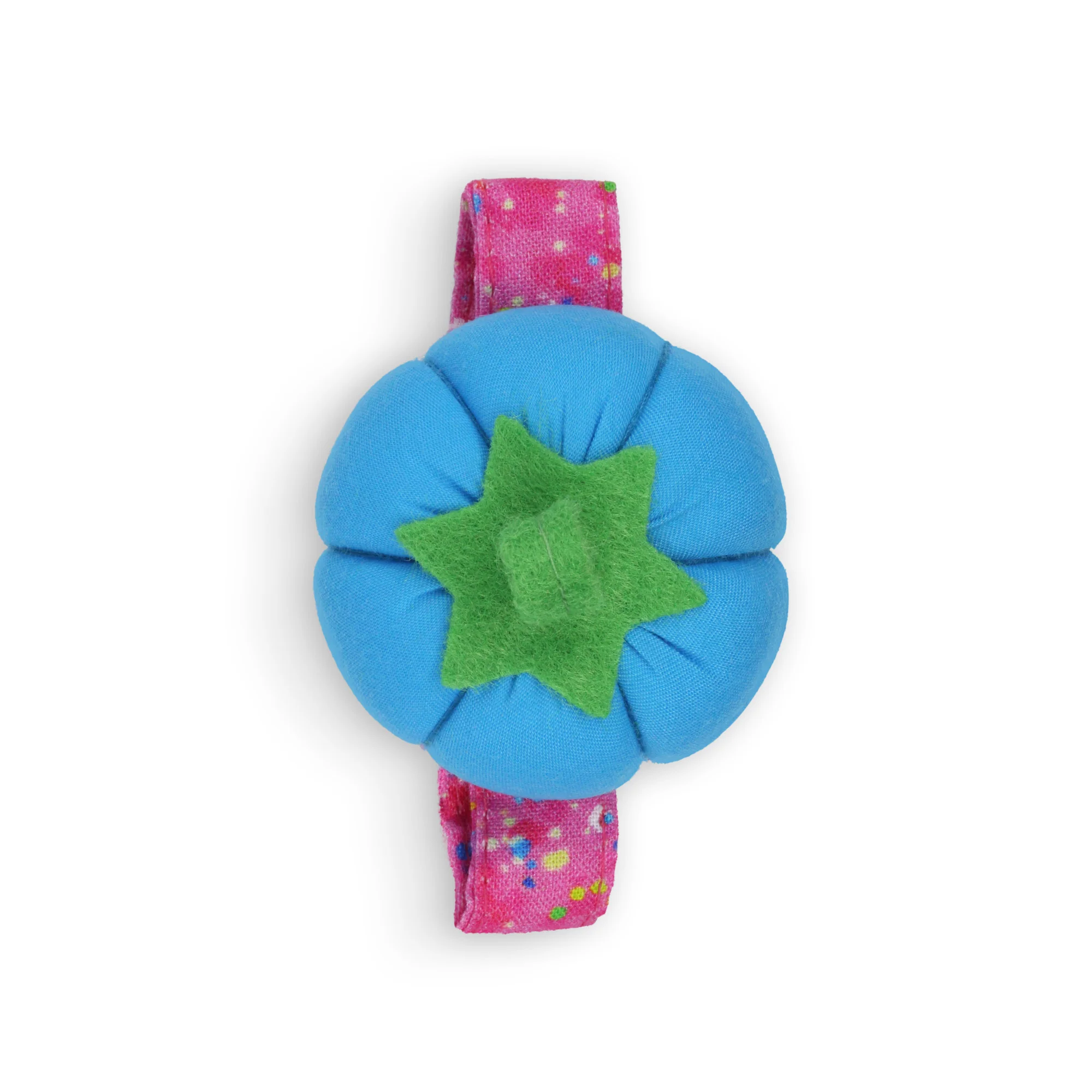Wrist Tomato Pin Cushion with Adjustable Strap, Assorted Colors - Image 5