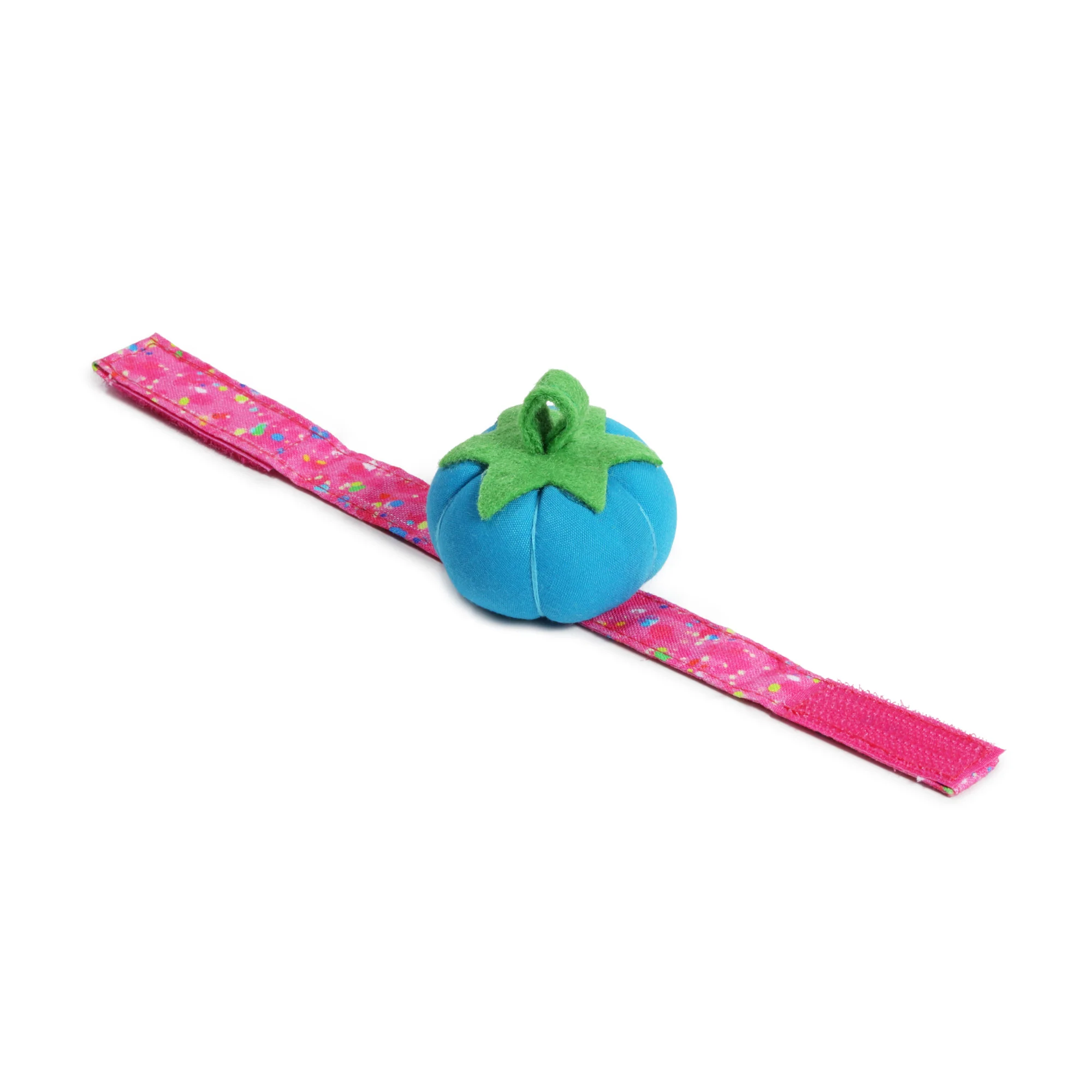 Wrist Tomato Pin Cushion with Adjustable Strap, Assorted Colors - Image 6