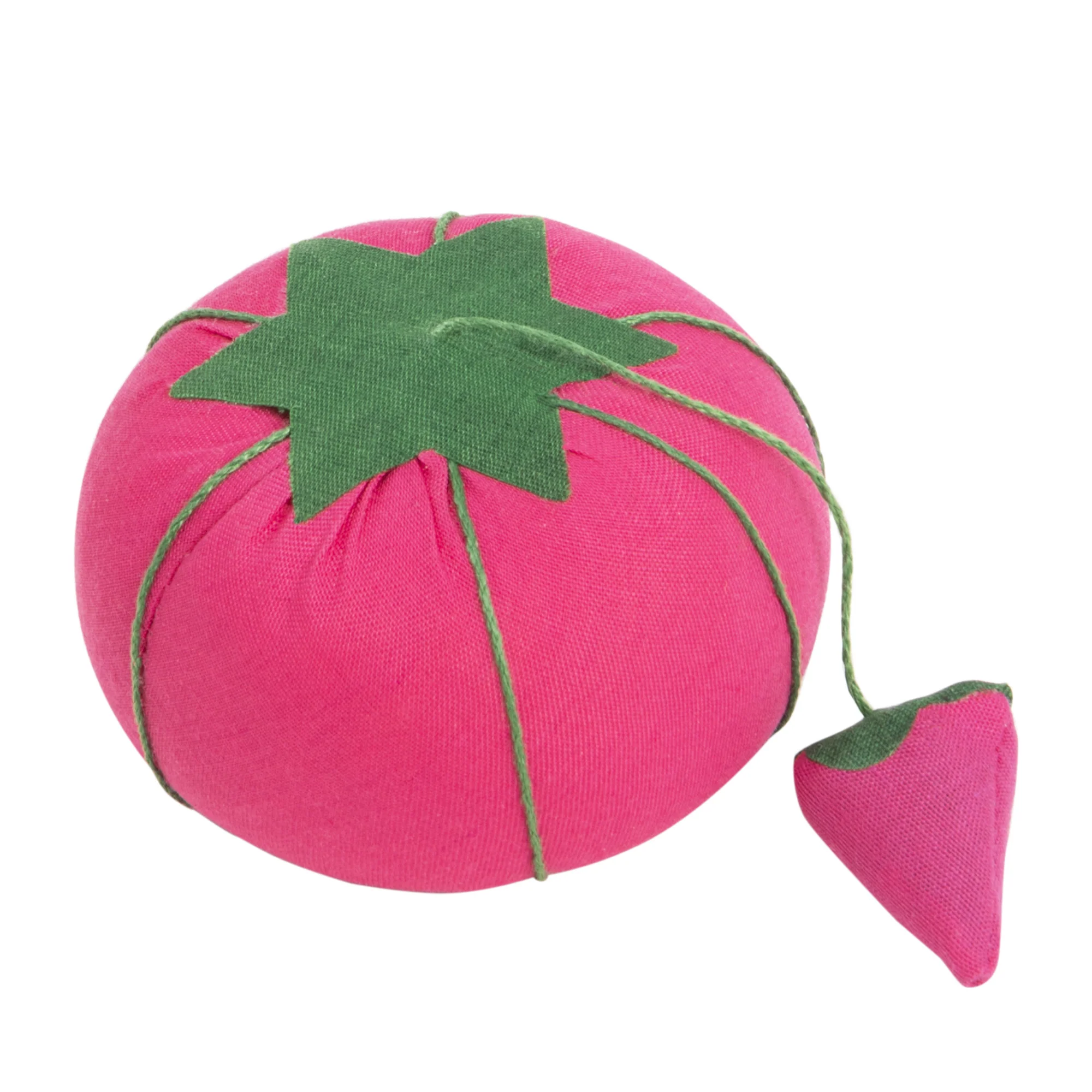 2-3/4" Tomato Pin Cushion with Strawberry Emery, Assorted Colors - Image 6