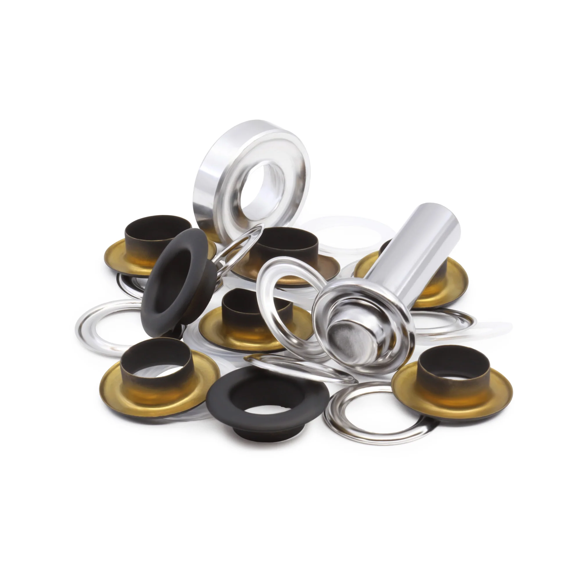 1/2" Fashion Grommets, 1 Kit, Black - Image 4