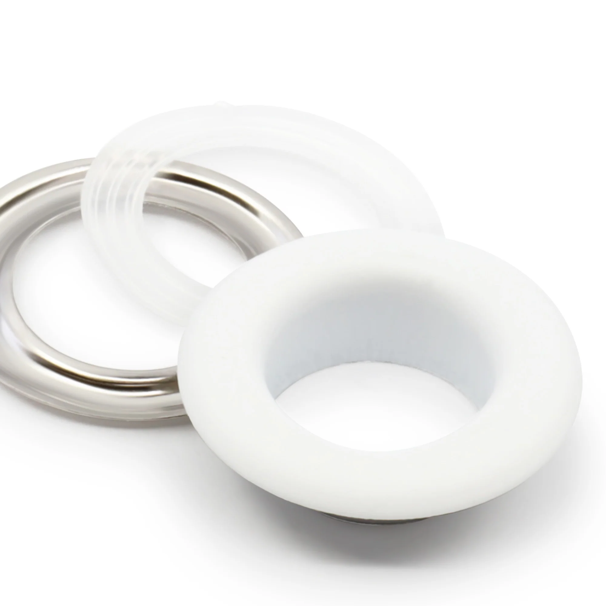 1/2" Fashion Grommets, 1 Kit, White - Image 2