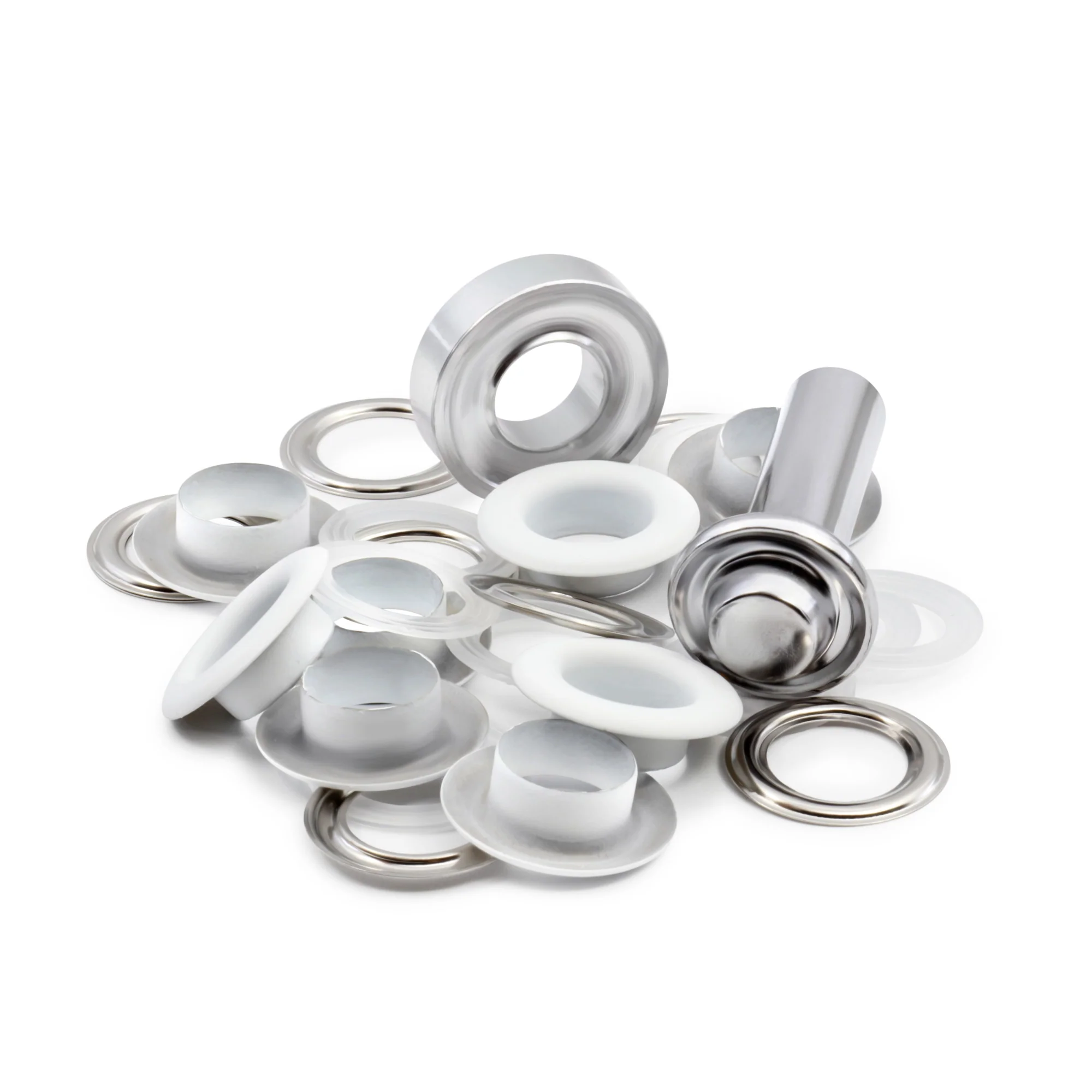 1/2" Fashion Grommets, 1 Kit, White - Image 4