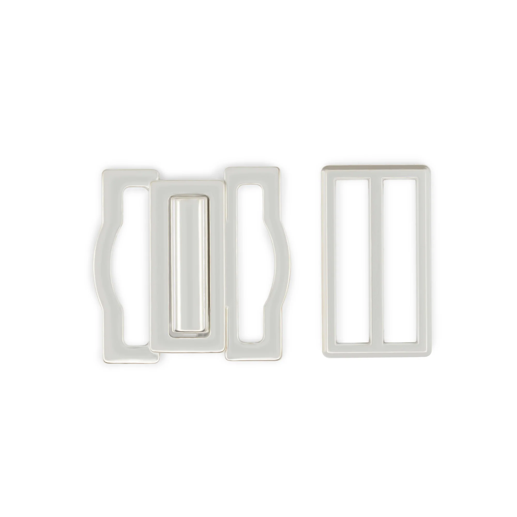 Cummerbund Buckle Set, Nickel - Image 2
