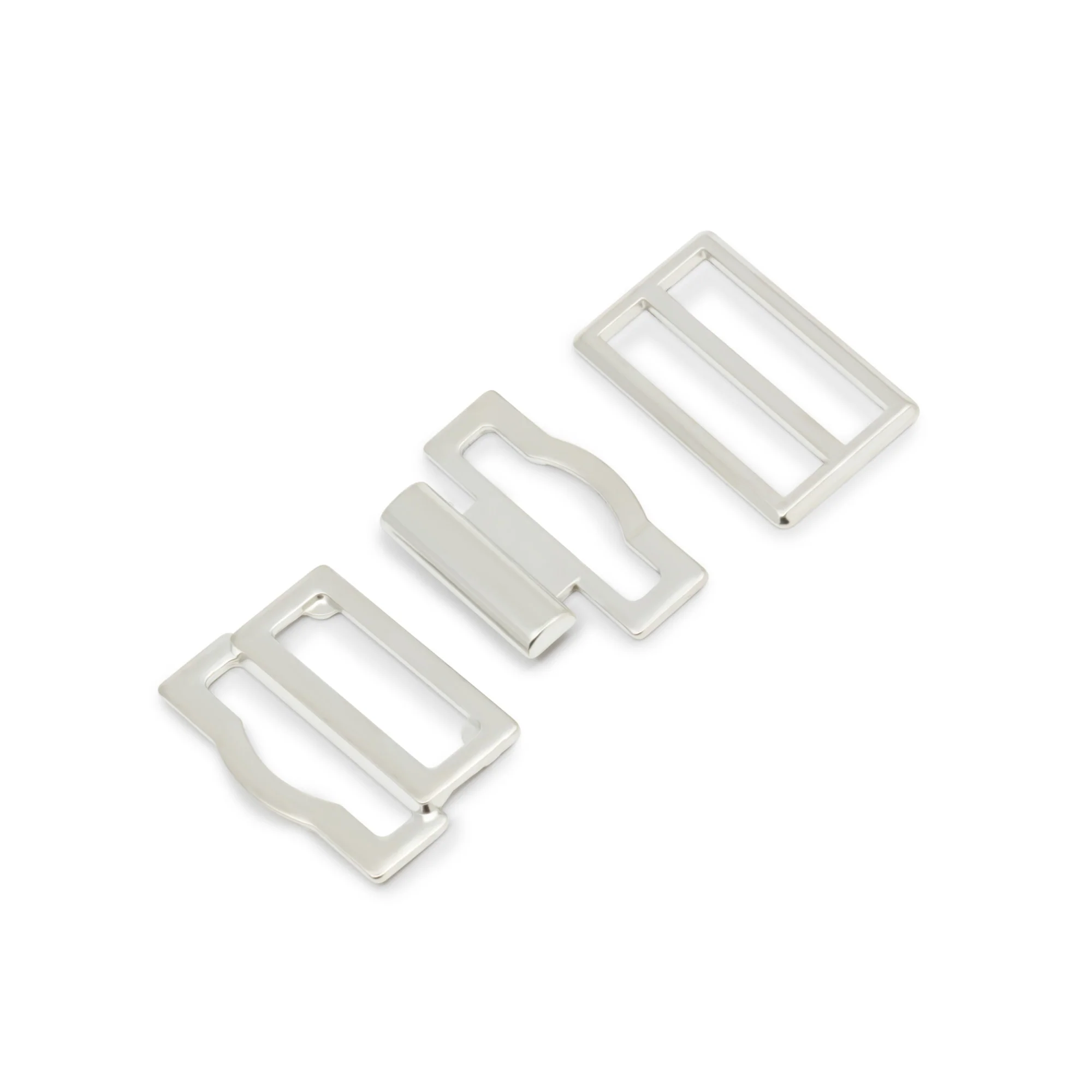Cummerbund Buckle Set, Nickel - Image 3