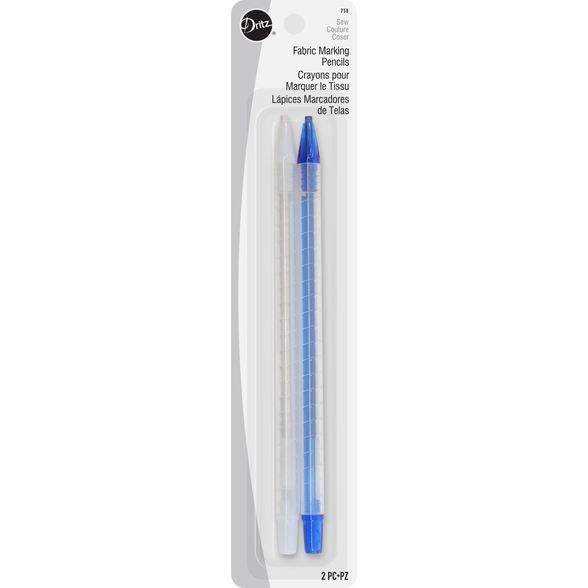 Fabric Marking Pencils, 2 pc