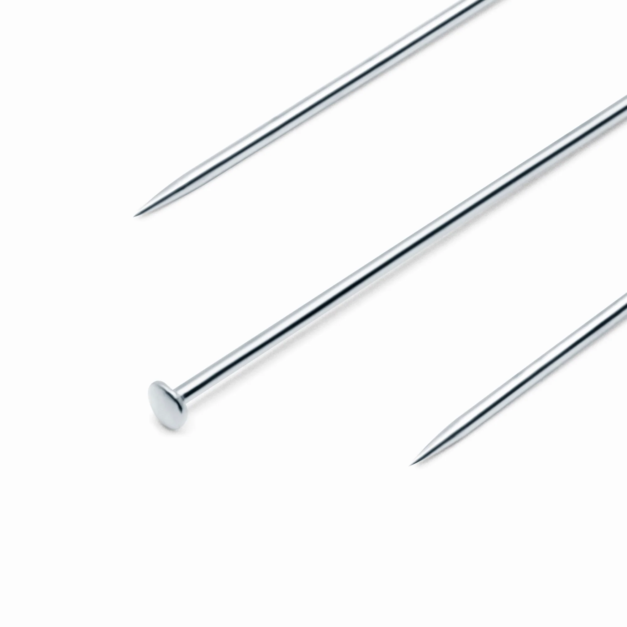 1-1/16" Ball Point Pins, Nickel, 400 pc - Image 2