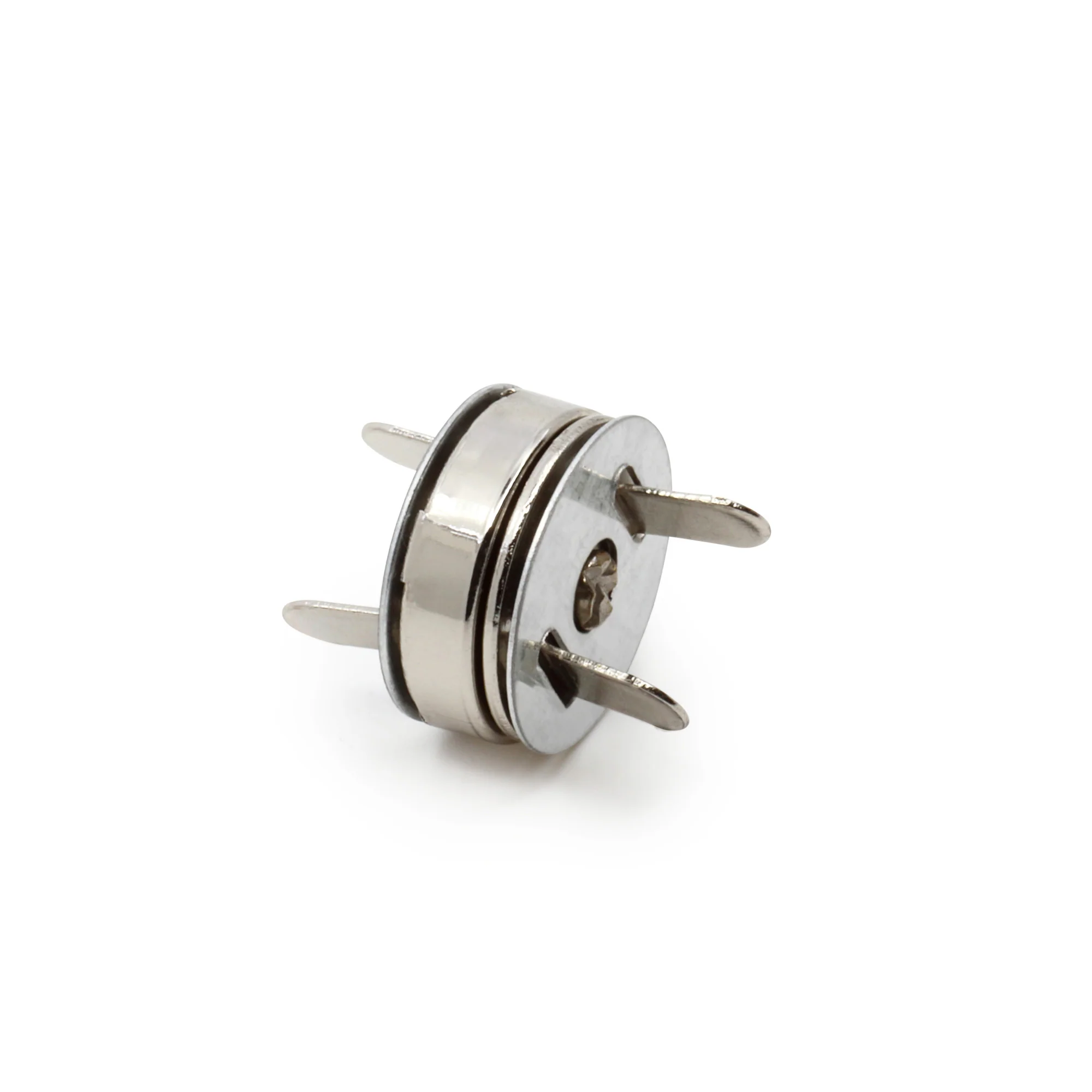 1/2" Magnetic Snap, 1 Set, Nickel - Image 4