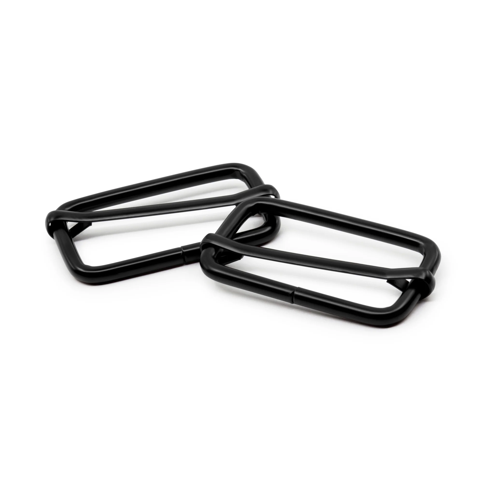 1-1/2" Adjustable Slide Buckles, Black, 2 pc - Image 4