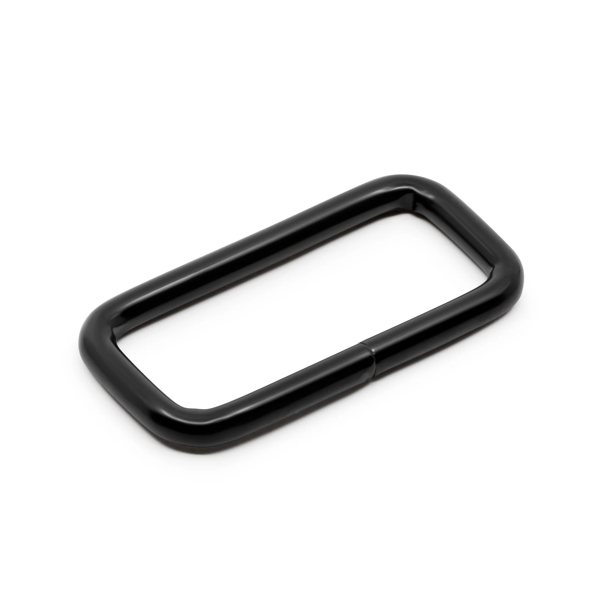 1-1/2" Rectangle Rings, Black, 2 pc - Image 2