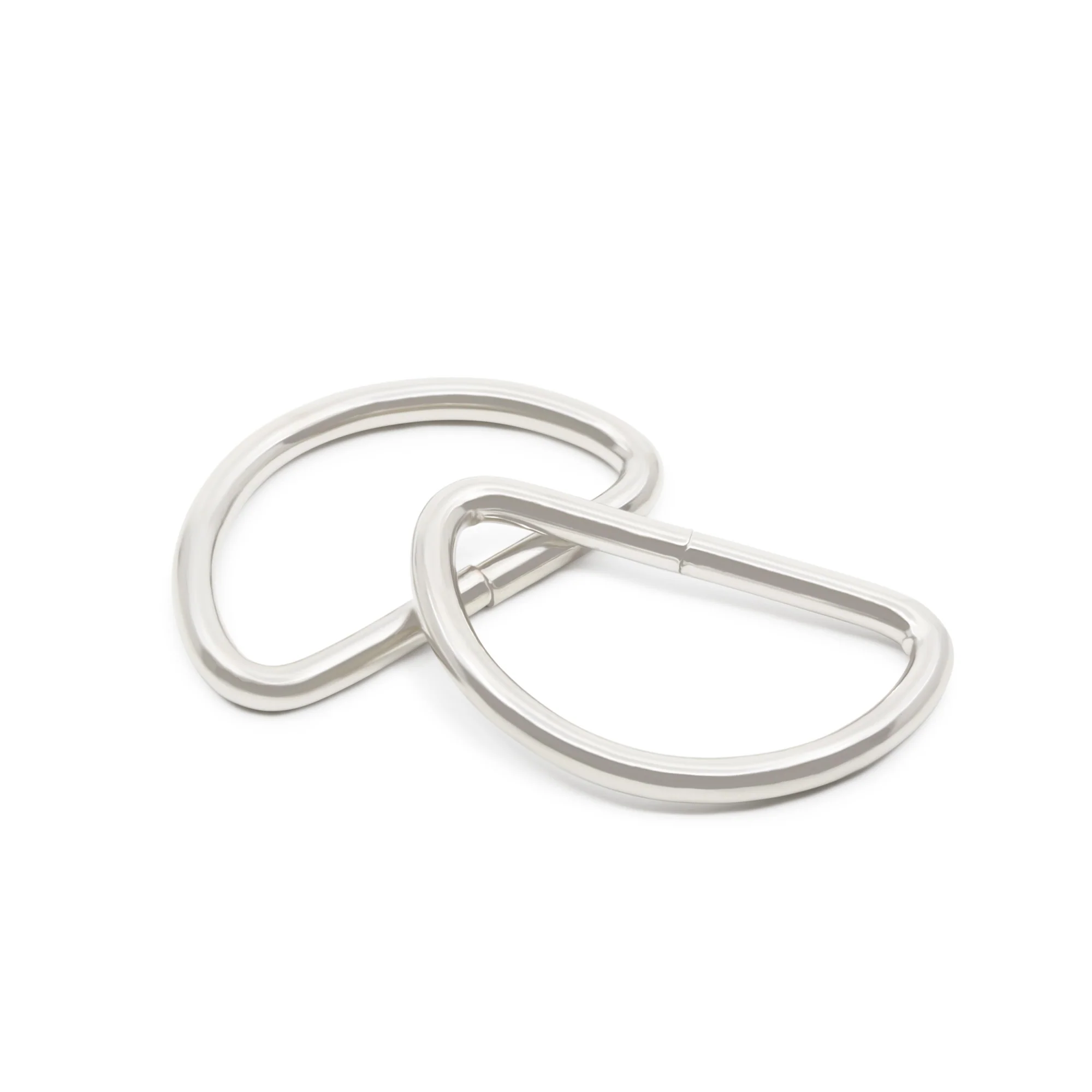1-1/2" D-Rings, Silver, 2 pc - Image 4