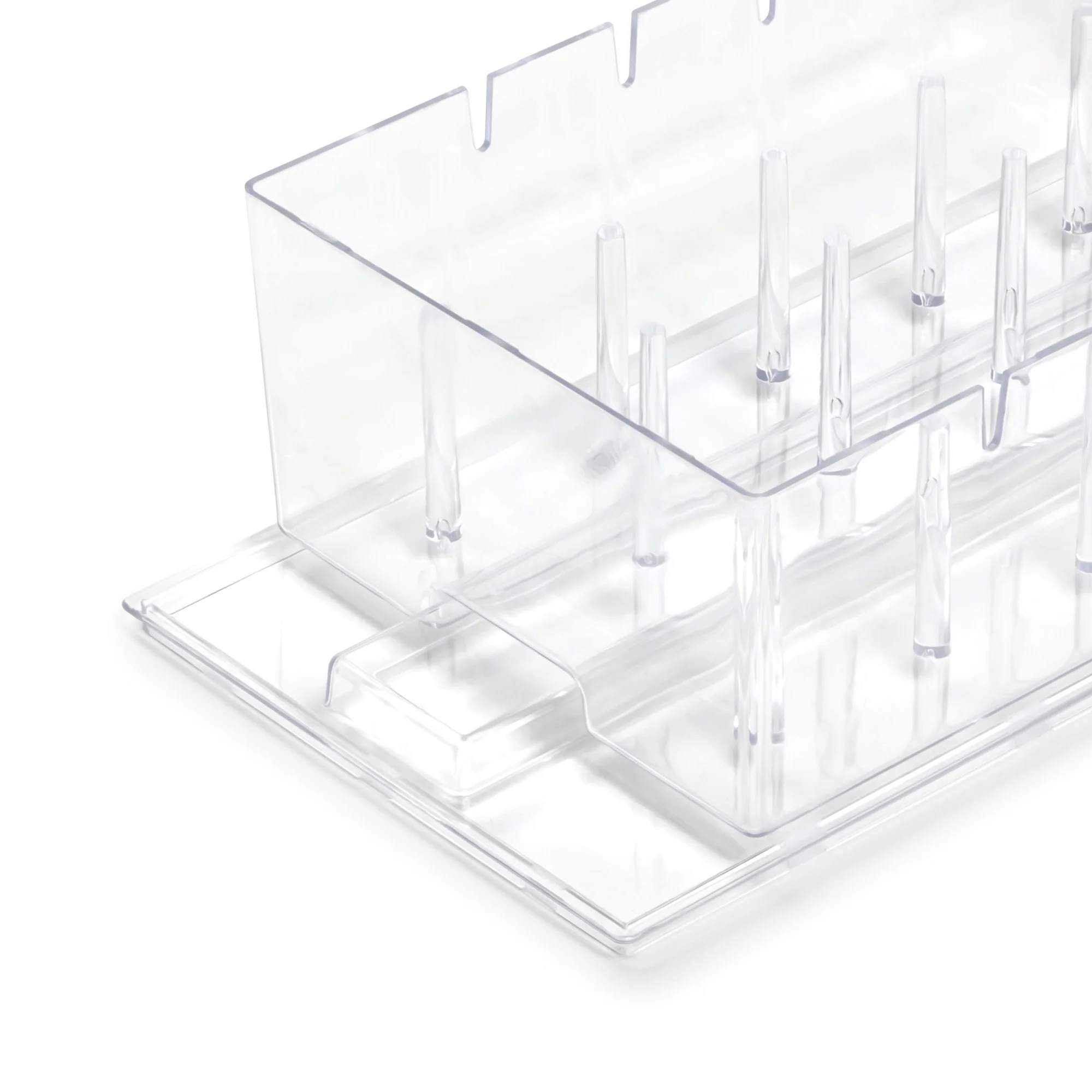 Thread Box for Spools and Bobbins, Clear - Image 4