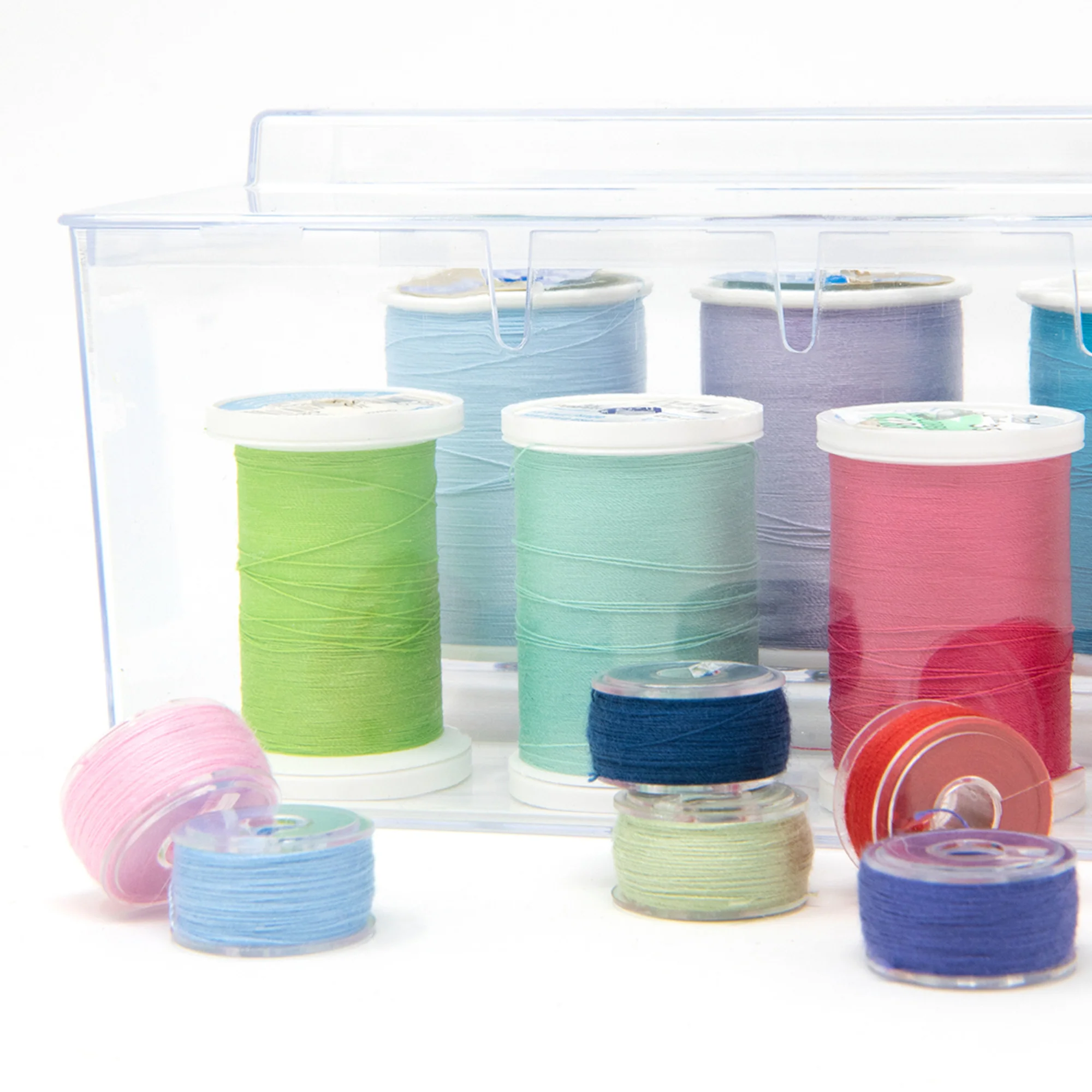 Thread Box for Spools and Bobbins, Clear - Image 7