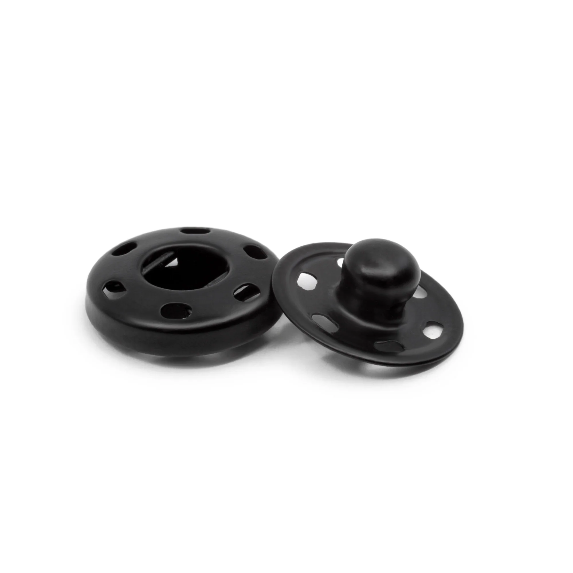 Snap Fasteners, 6 Sets, Black - Image 2