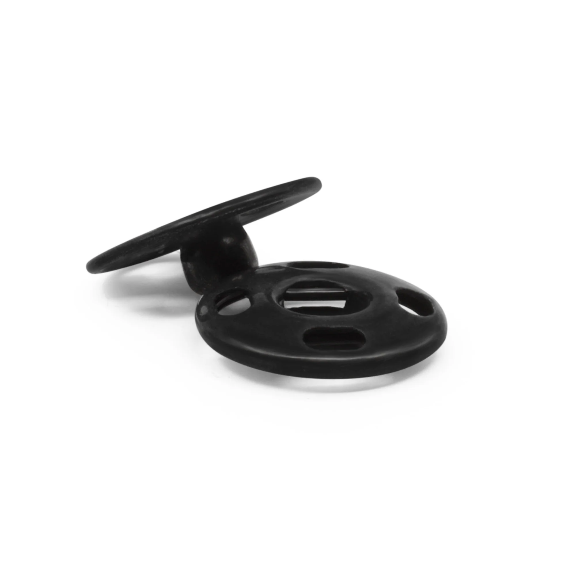 Sew-On Snaps, 4 Sets, Size 3, Black - Image 3