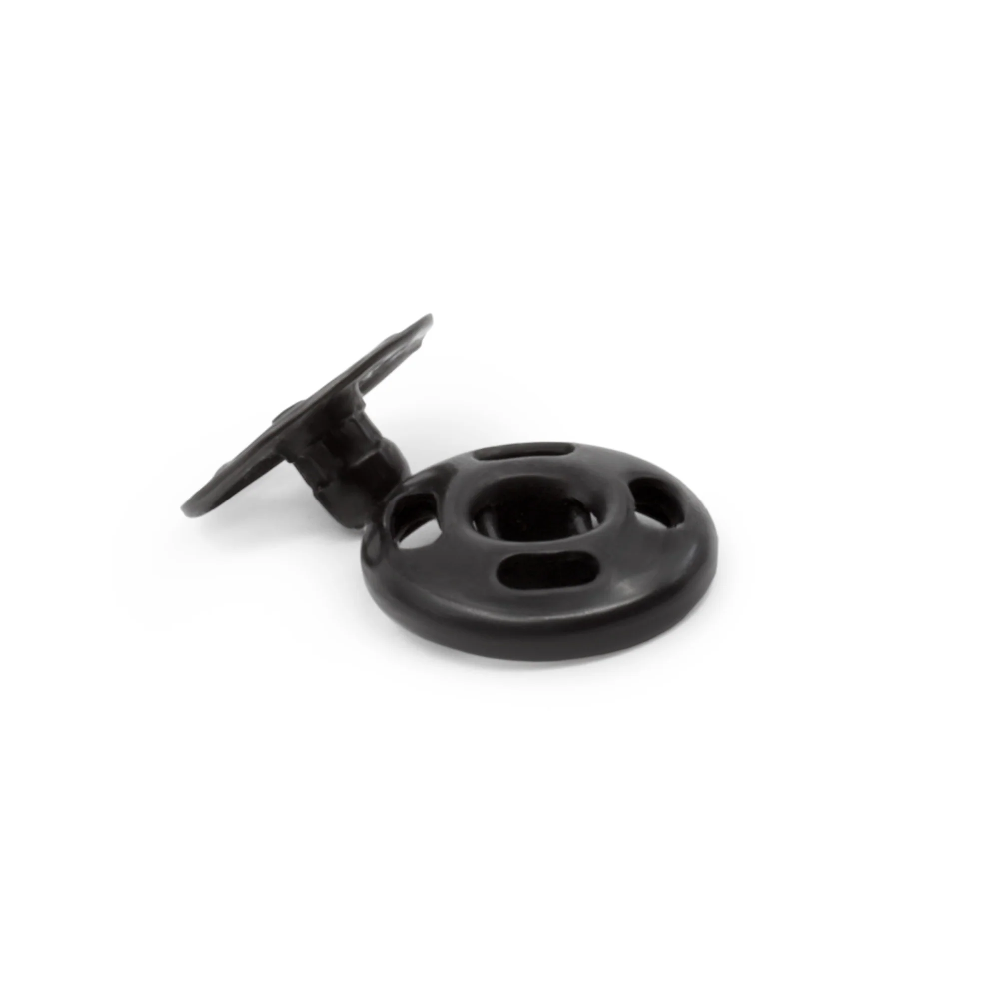Sew-On Snaps, 12 Sets, Size 4/0, Black - Image 3