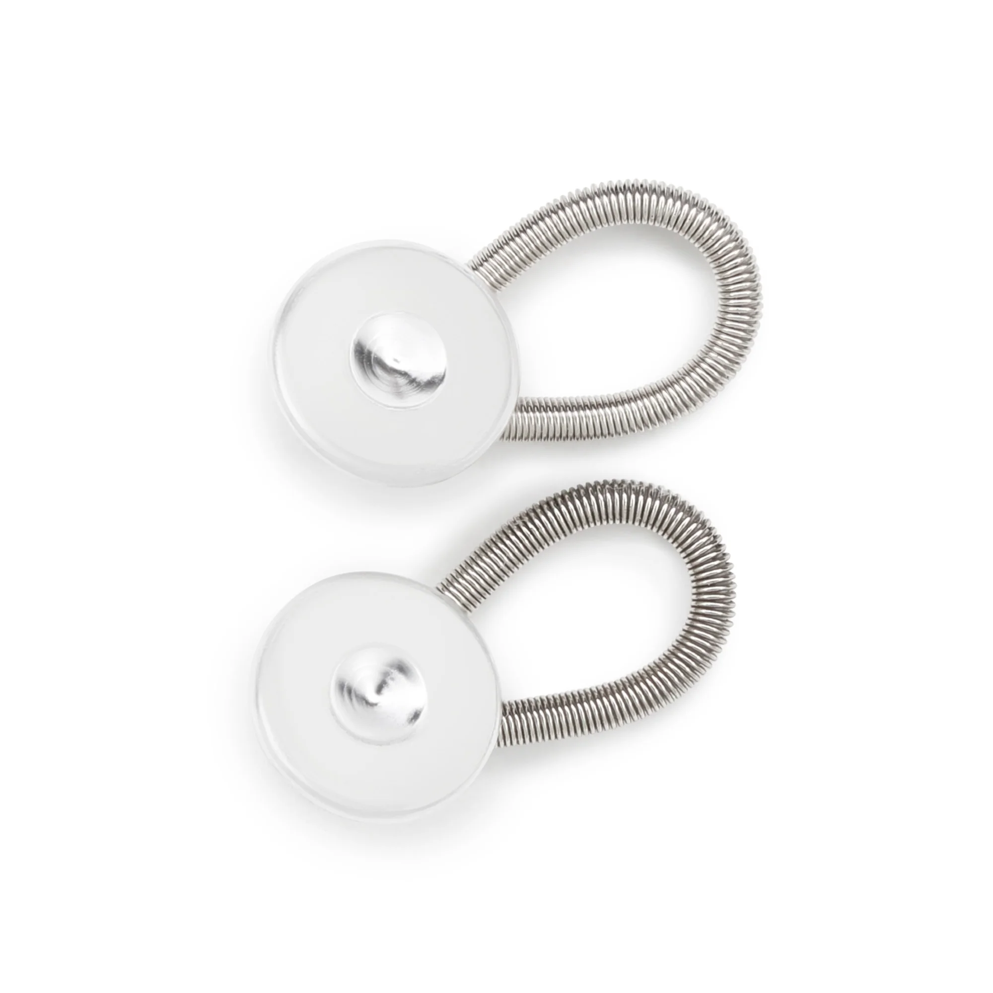 Shirt Button Expanders, 3/8-Inch, 2 Count, White - Image 2