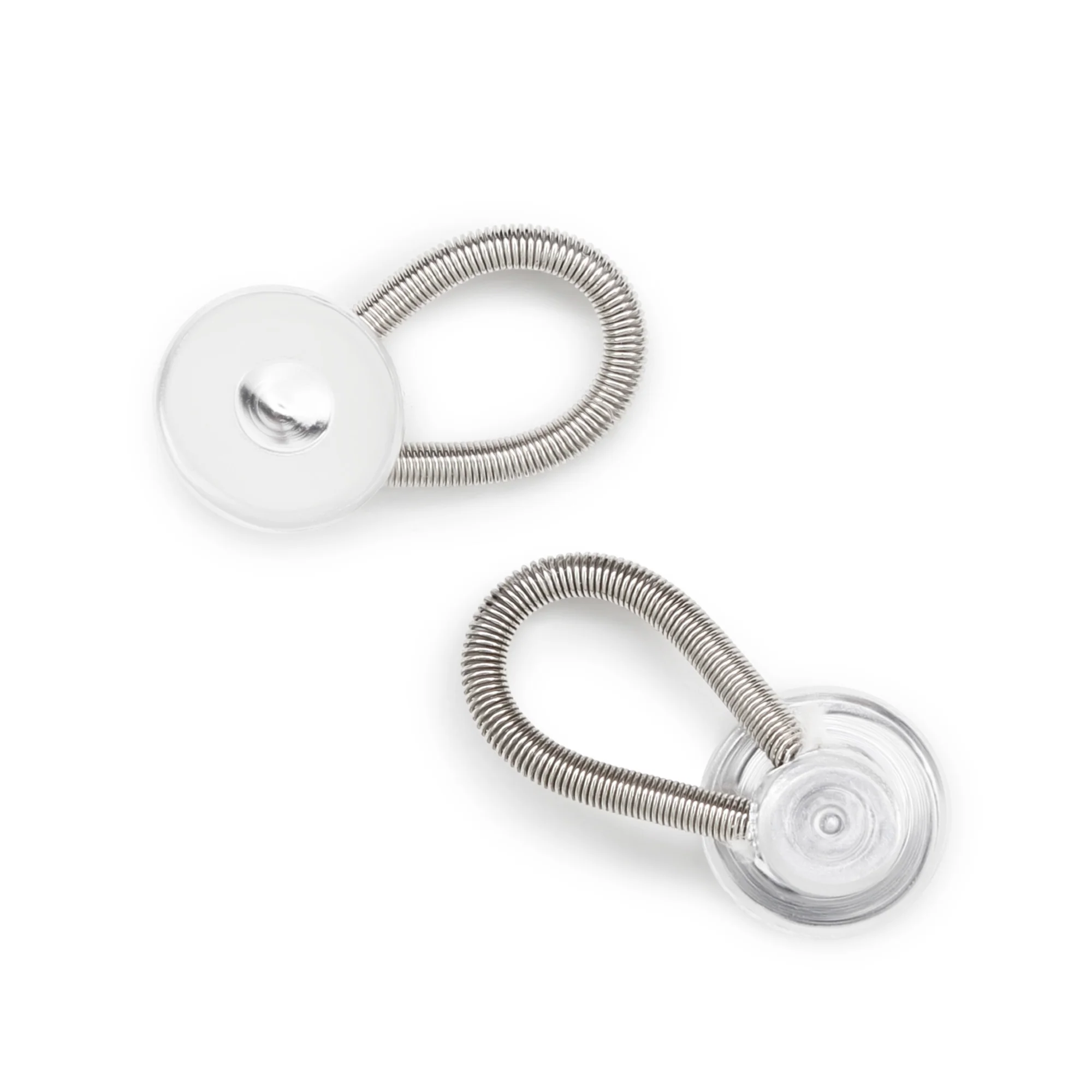 Shirt Button Expanders, 3/8-Inch, 2 Count, White - Image 3