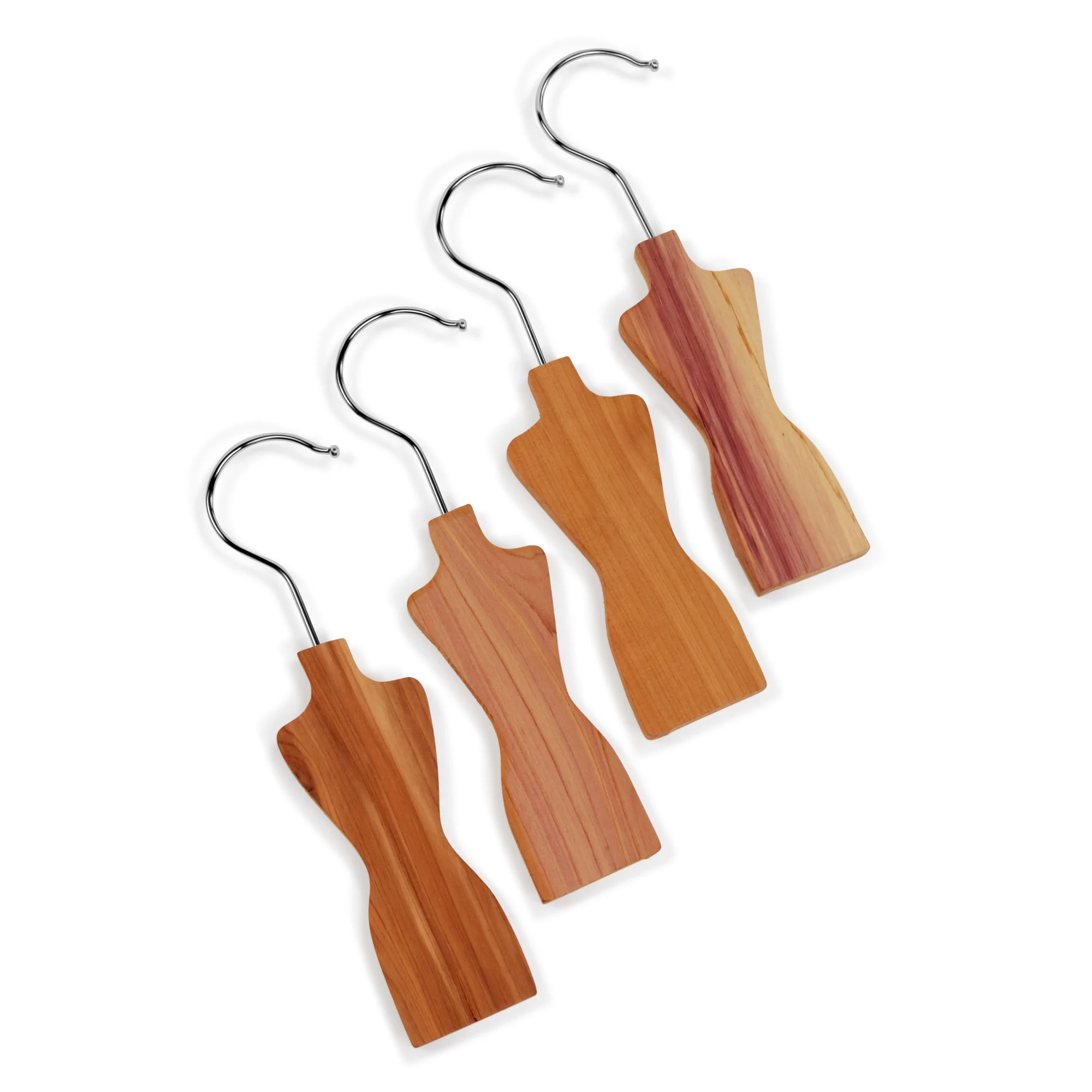 Cedar Dressform Hangers, 4 pc - Image 3