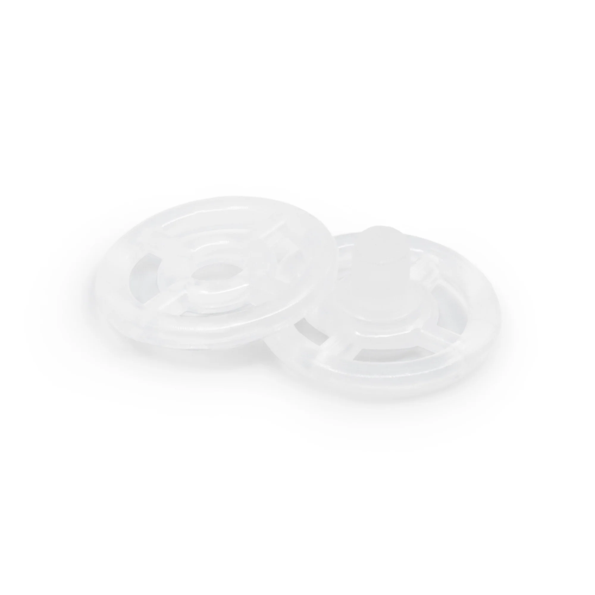 5/16" Sew-On Snaps, 12 Sets, Clear - Image 3