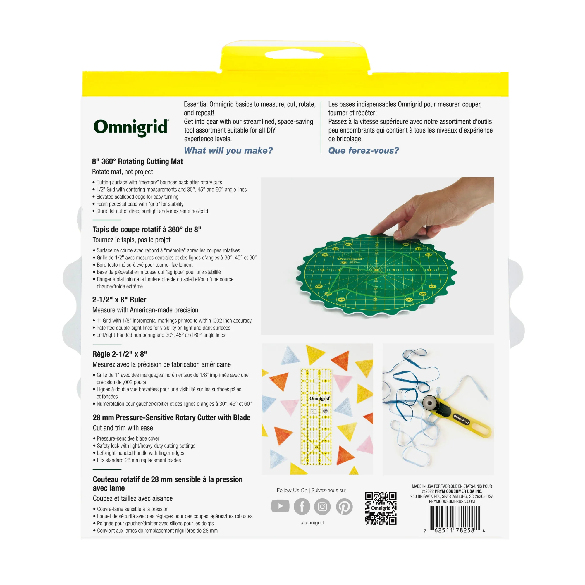 8" 360 Rotating Mat Set - Image 2