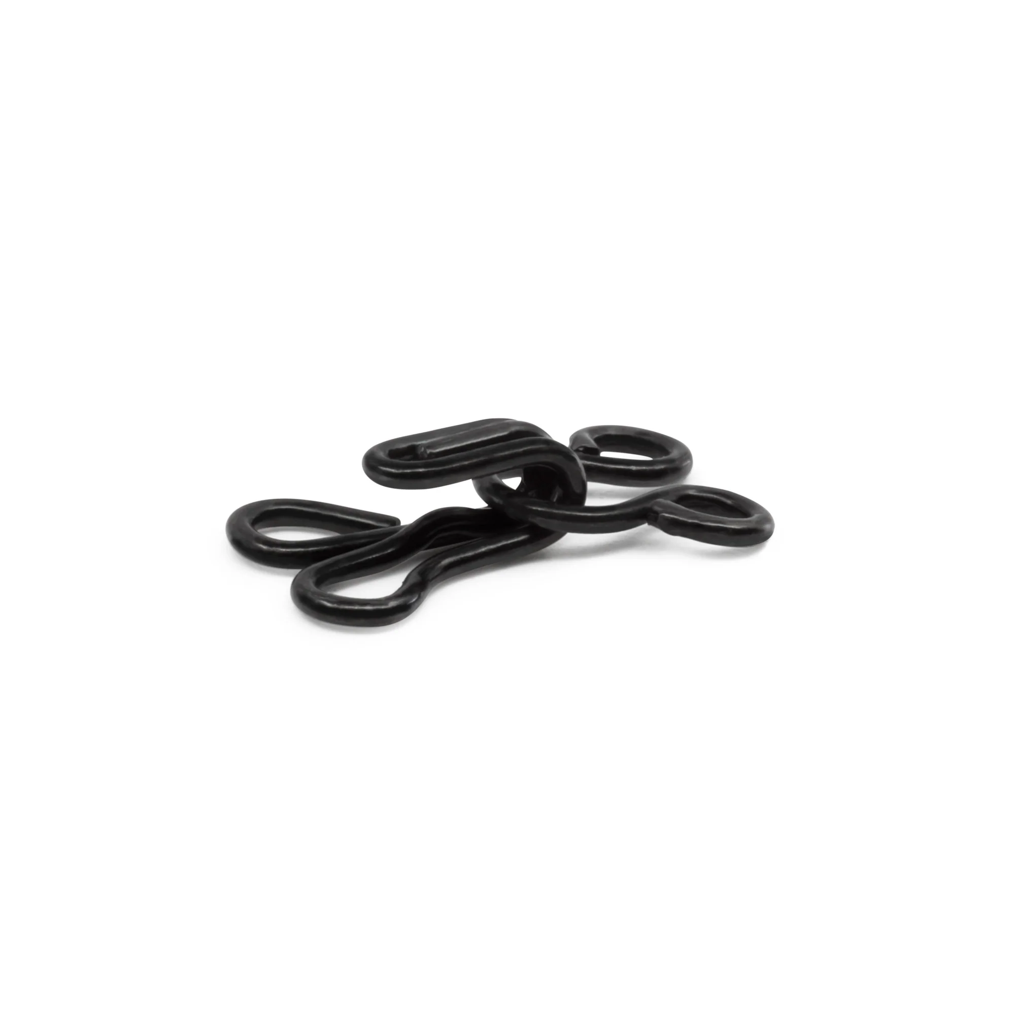 Hooks & Eyes, 14 pc, Black, Size 1 - Image 2