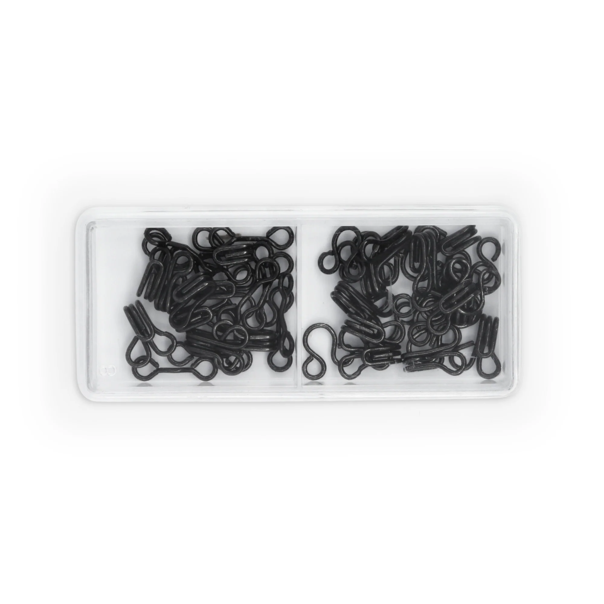 Hooks & Eyes, 14 pc, Black, Size 1 - Image 5