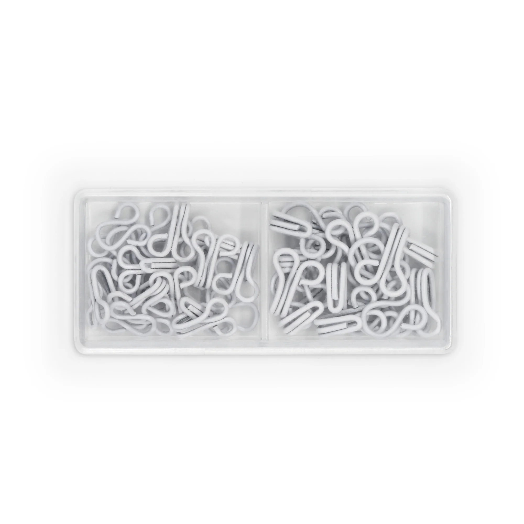 Hooks & Eyes, 20 pc, White - Image 5