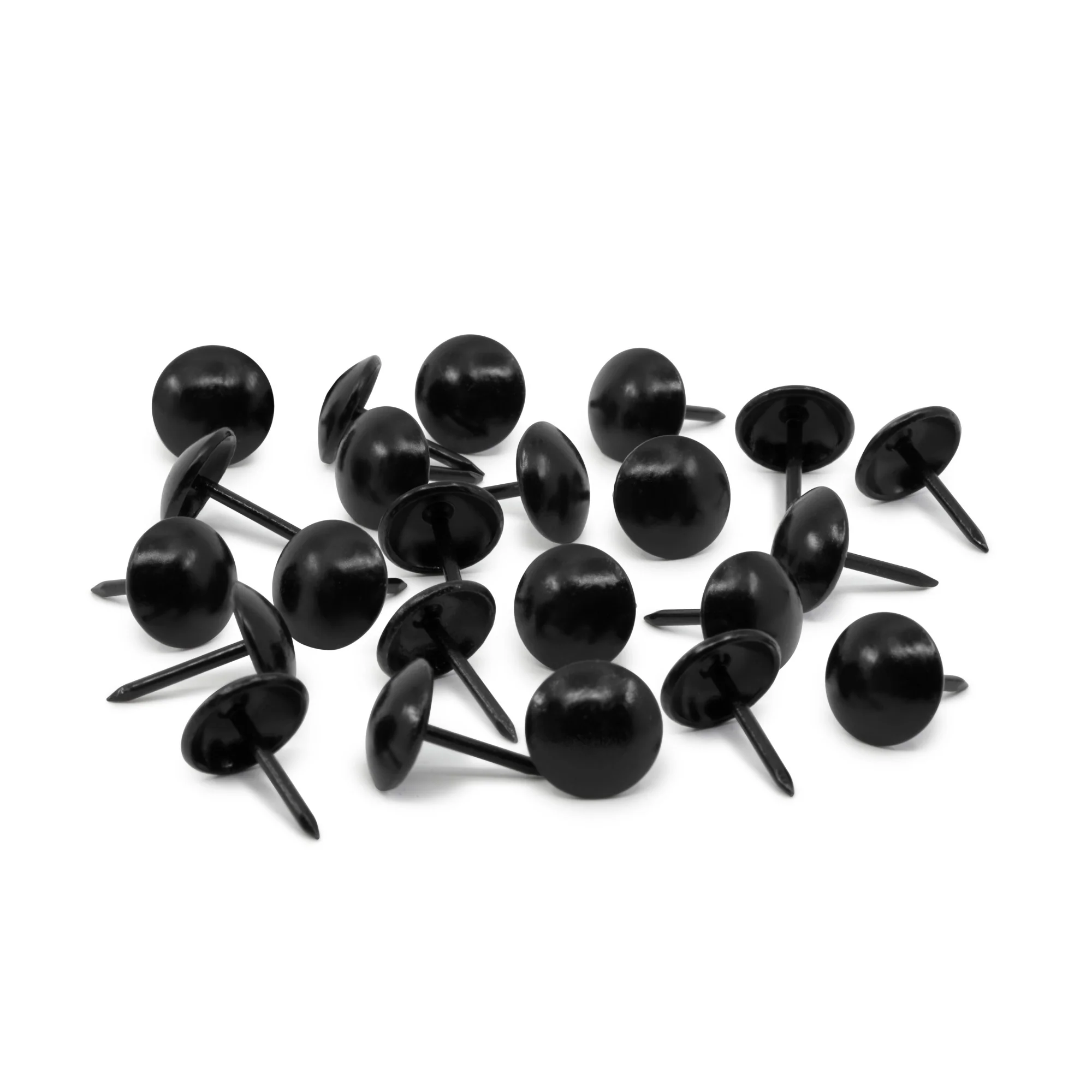 7/16" Smooth Decorative Nails, Black, 24 pc - Image 3