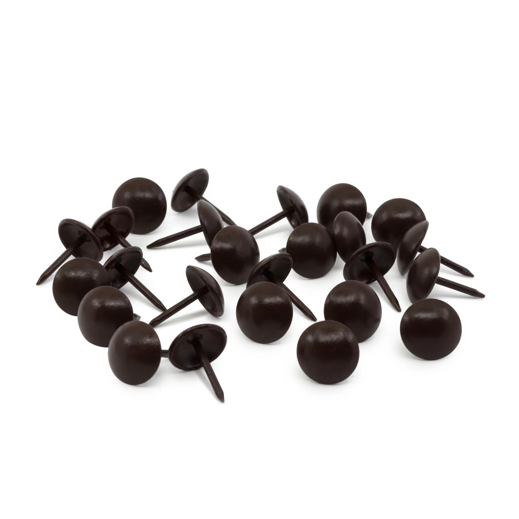 7/16" Smooth Decorative Nails, Brown, 24 pc - Image 3
