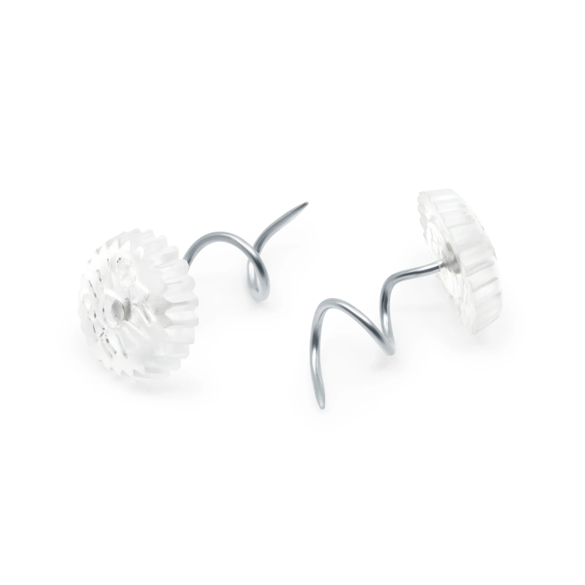 Twist Pins, Clear, 10 pc - Image 3