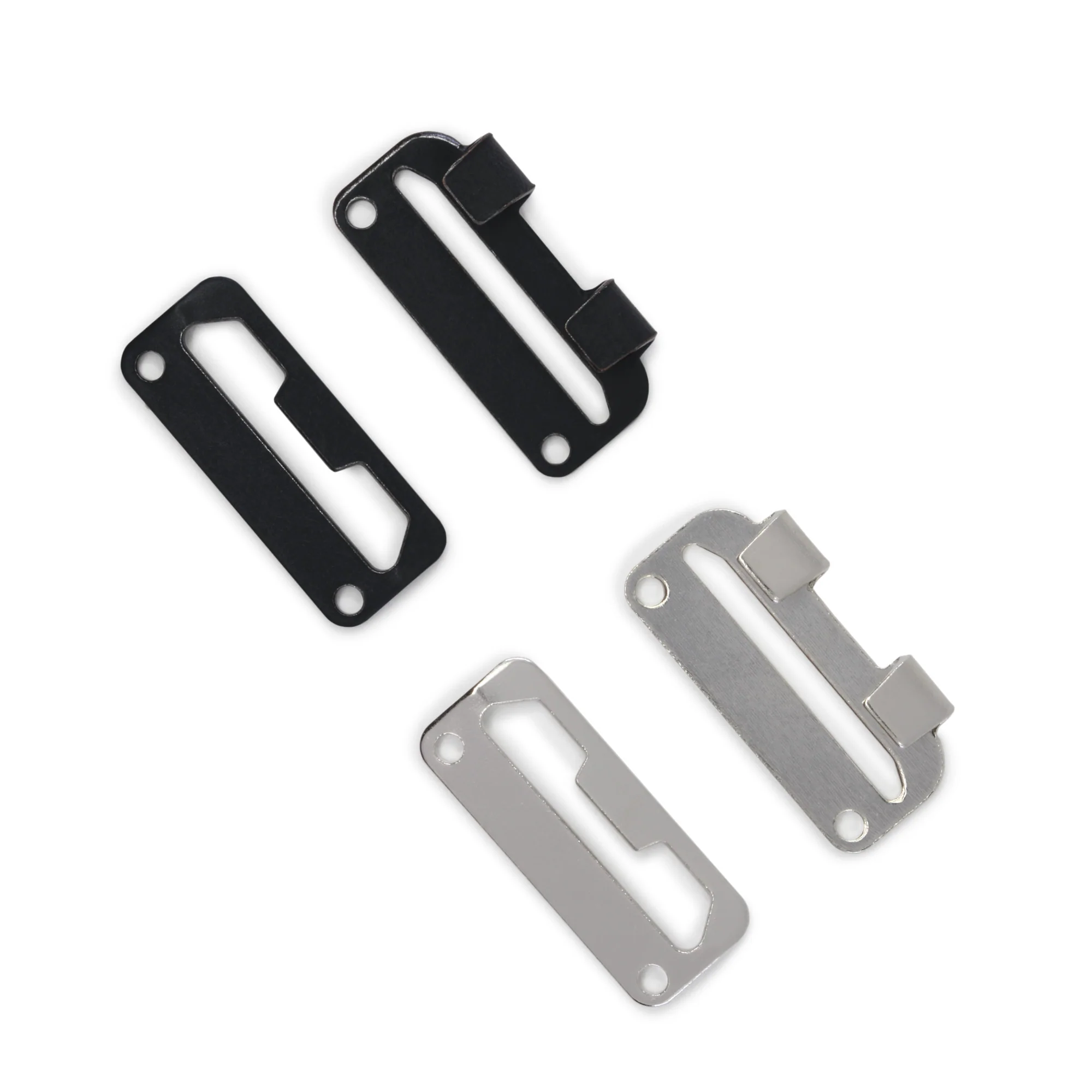 Sew-On Wide Hook & Eye Closures, 2 pc, Nickel - Image 3