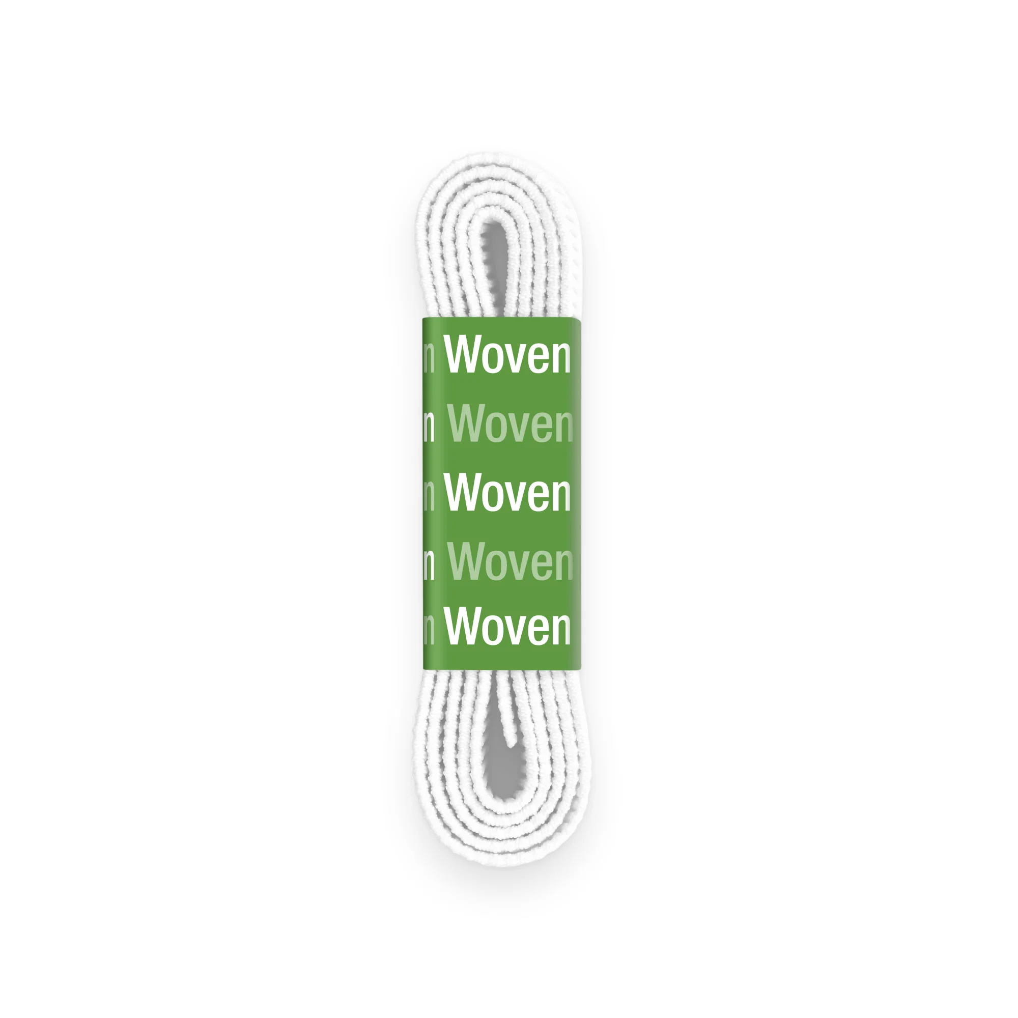 3/4" Ribbed Non-Roll Elastic, White, 1 yd - Image 3