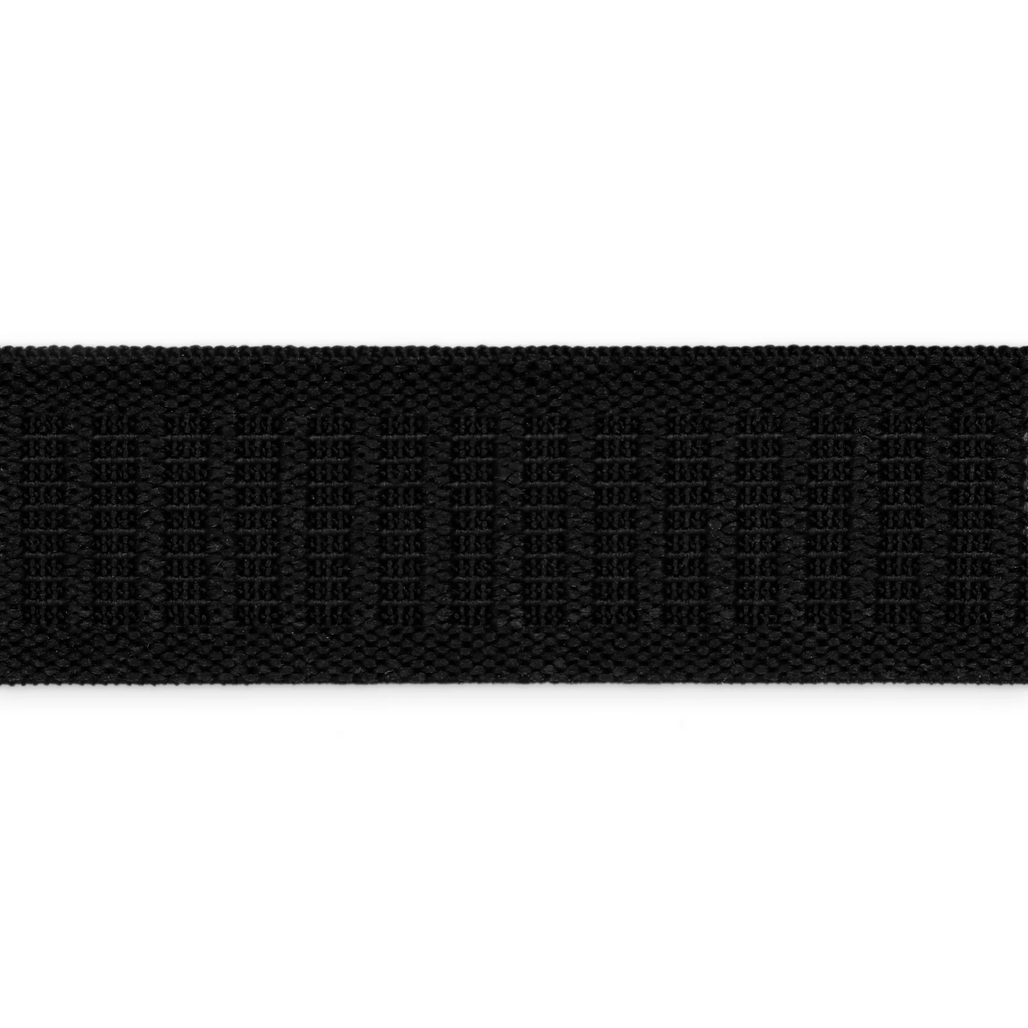 3/4" Non-Roll Elastic, Black, 1 yd - Image 4