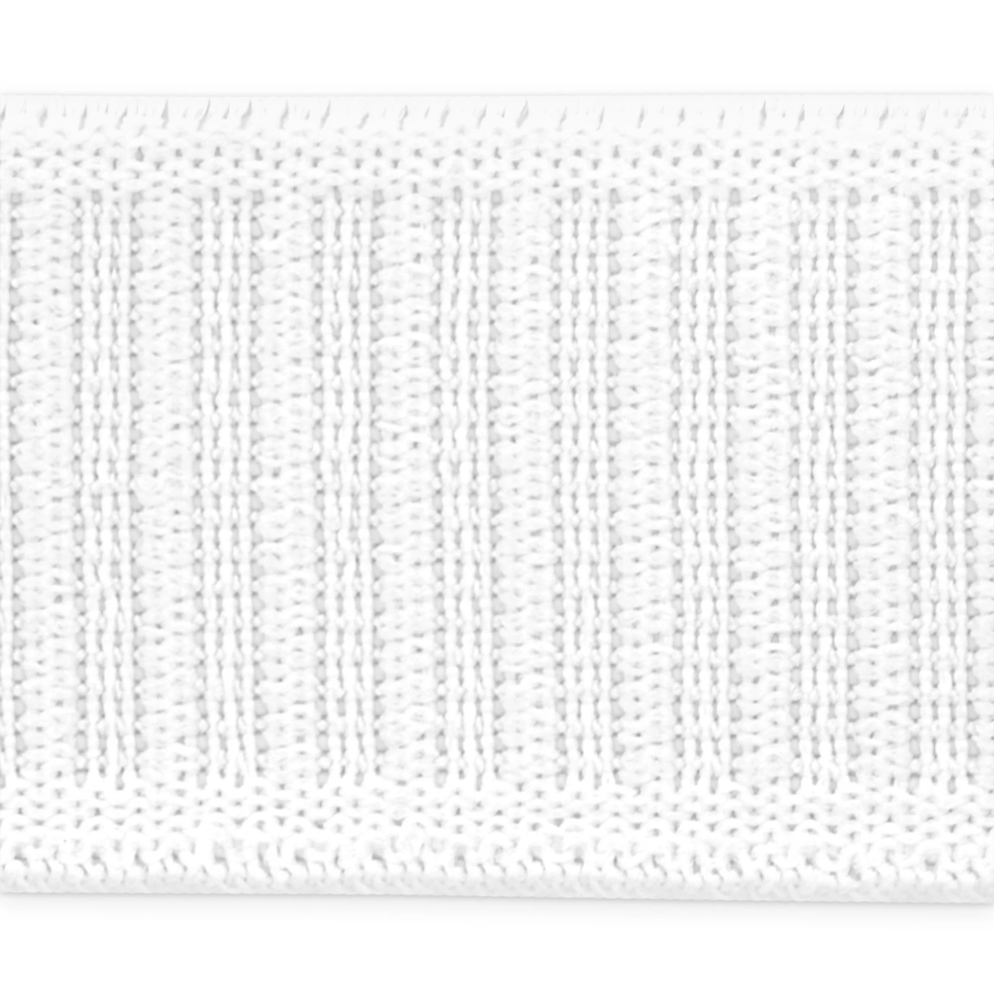 1-1/4" Non-Roll Elastic, White, 1 yd - Image 4
