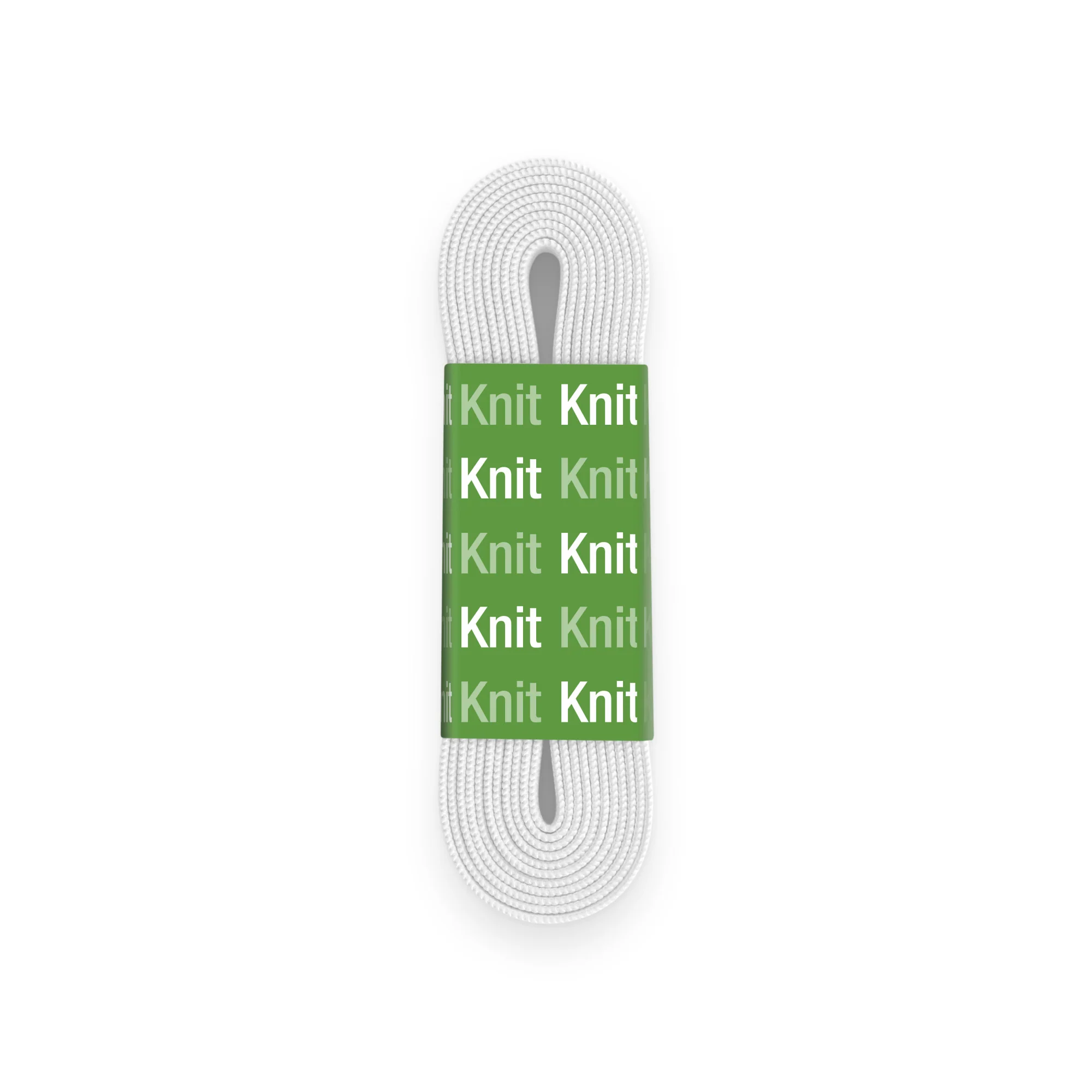 3/8" Knit Elastic, White, 2 yd - Image 3