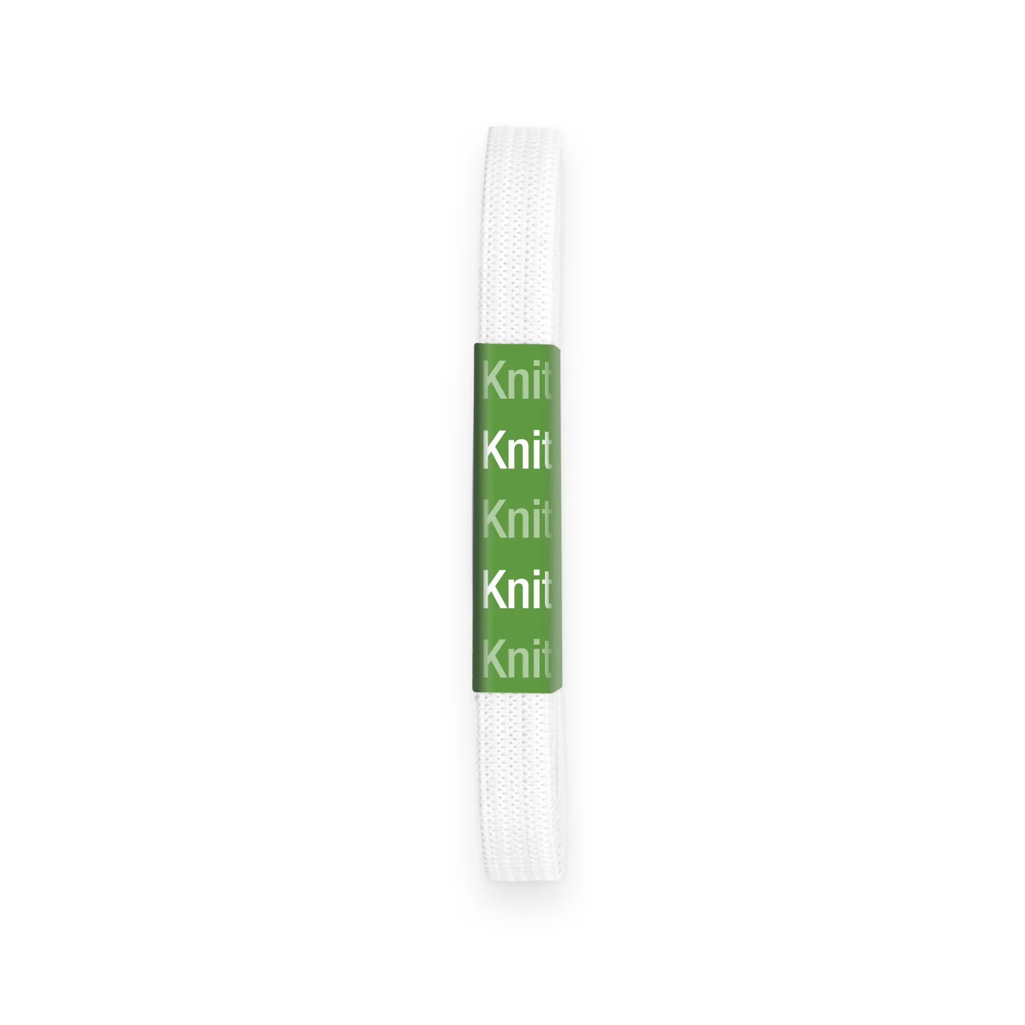 3/8" Knit Non-Roll Elastic, White, 2 yd - Image 2