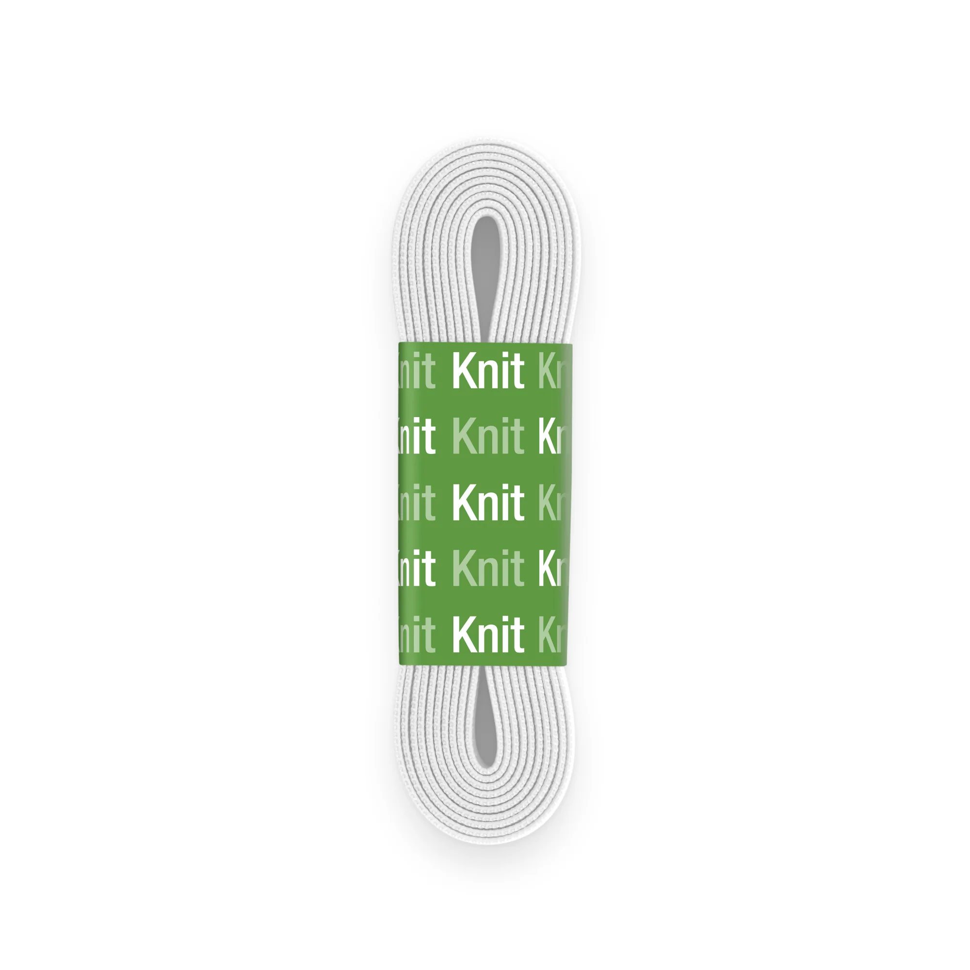 3/8" Knit Non-Roll Elastic, White, 2 yd - Image 3