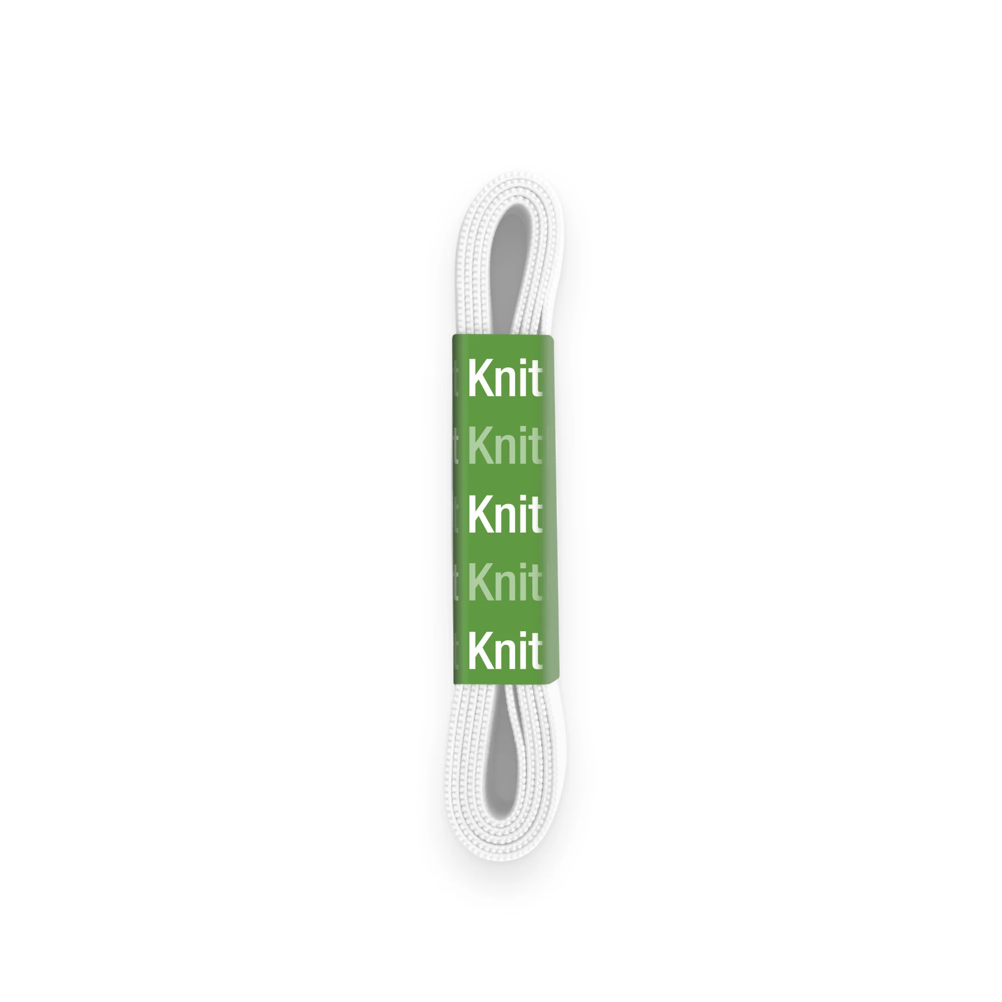 1" Knit Non-Roll Elastic, White, 30" - Image 3