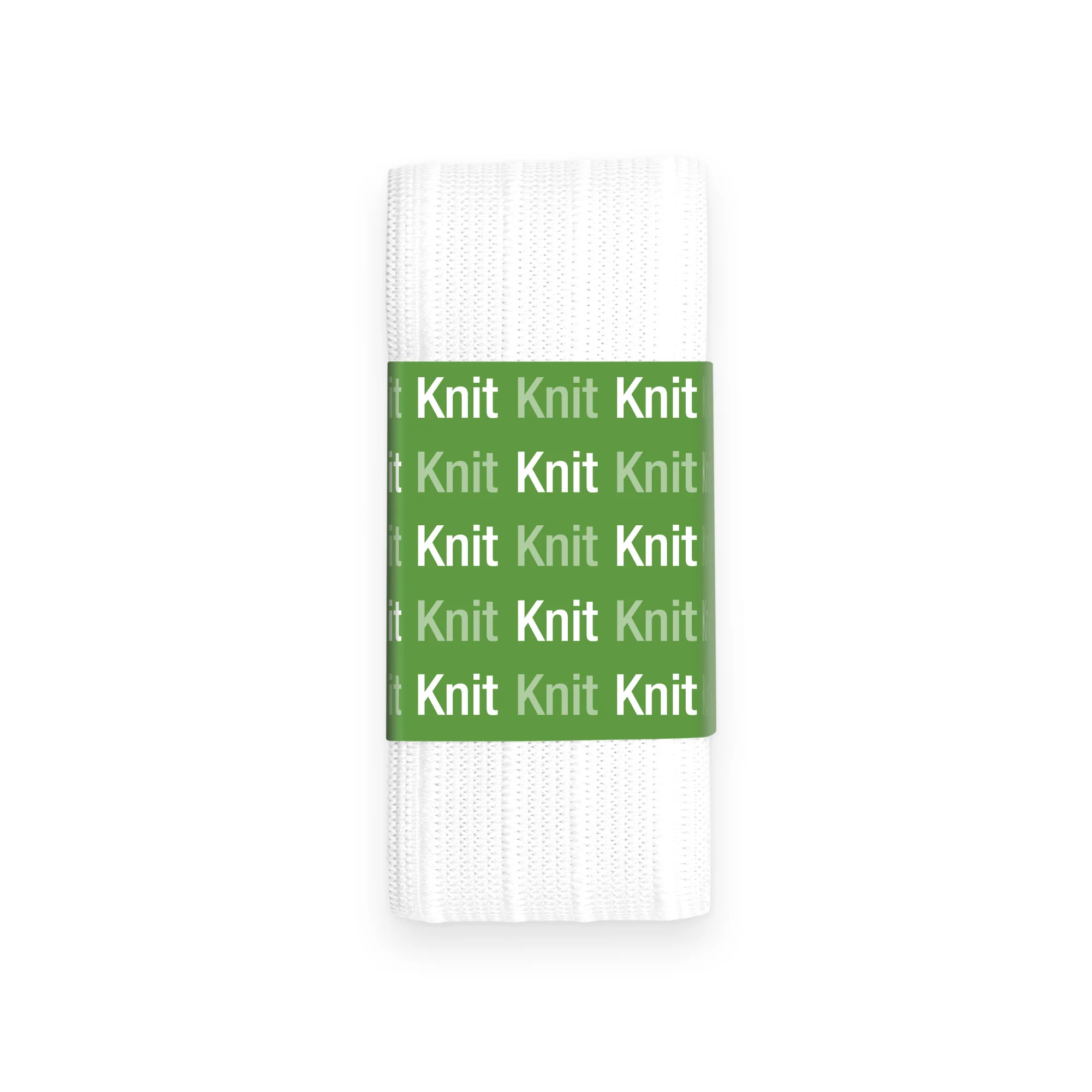 1-1/2" Sport Elastic, White, 1 yd - Image 2