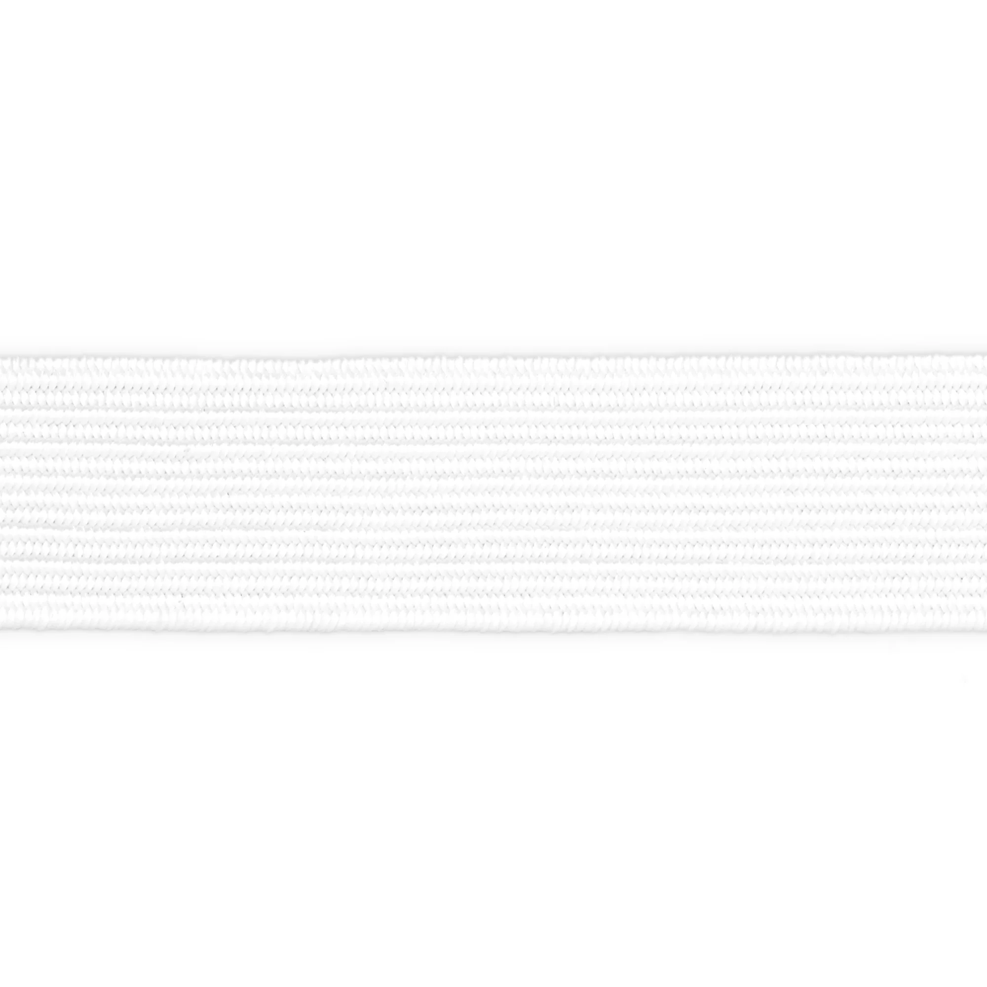 1/2" White Braided Elastic, 1-1/2 yd - Image 4