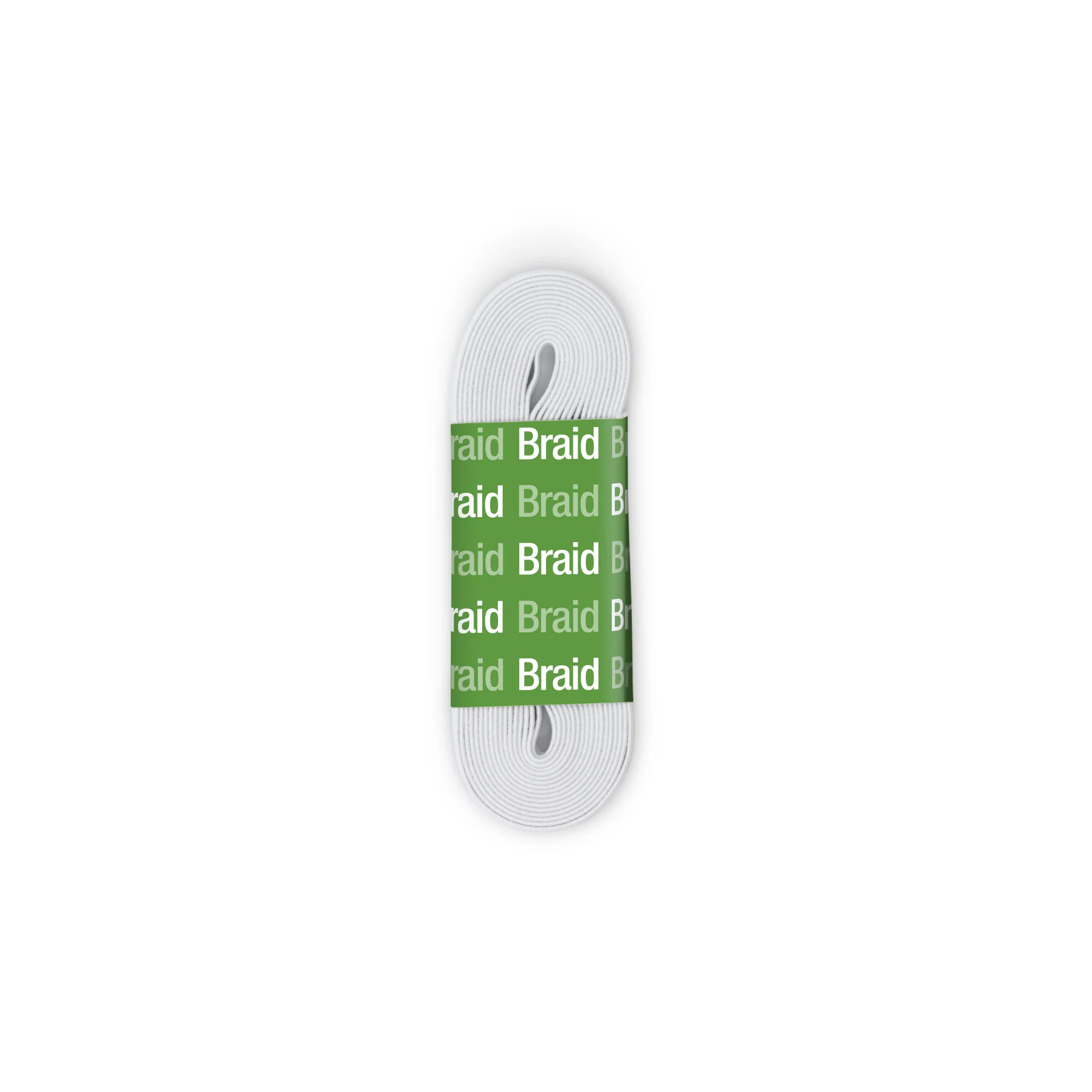 1/4" Soft Stretch Elastic, White, 3 yd - Image 3