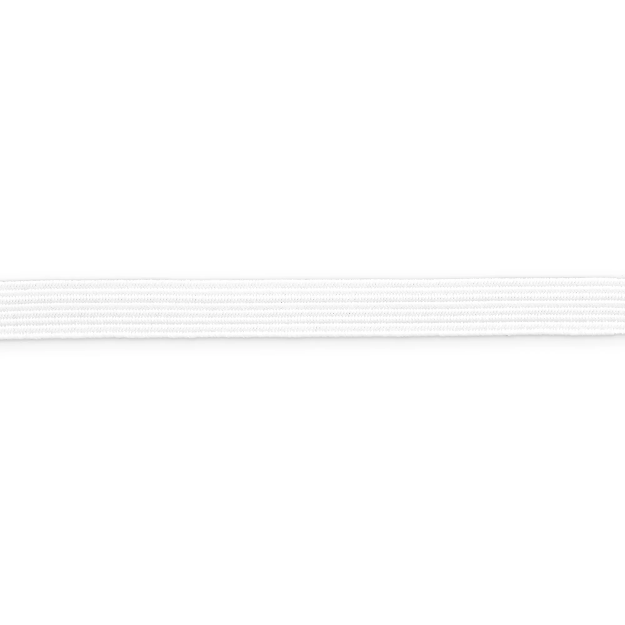 1/4" Soft Stretch Elastic, White, 3 yd - Image 4