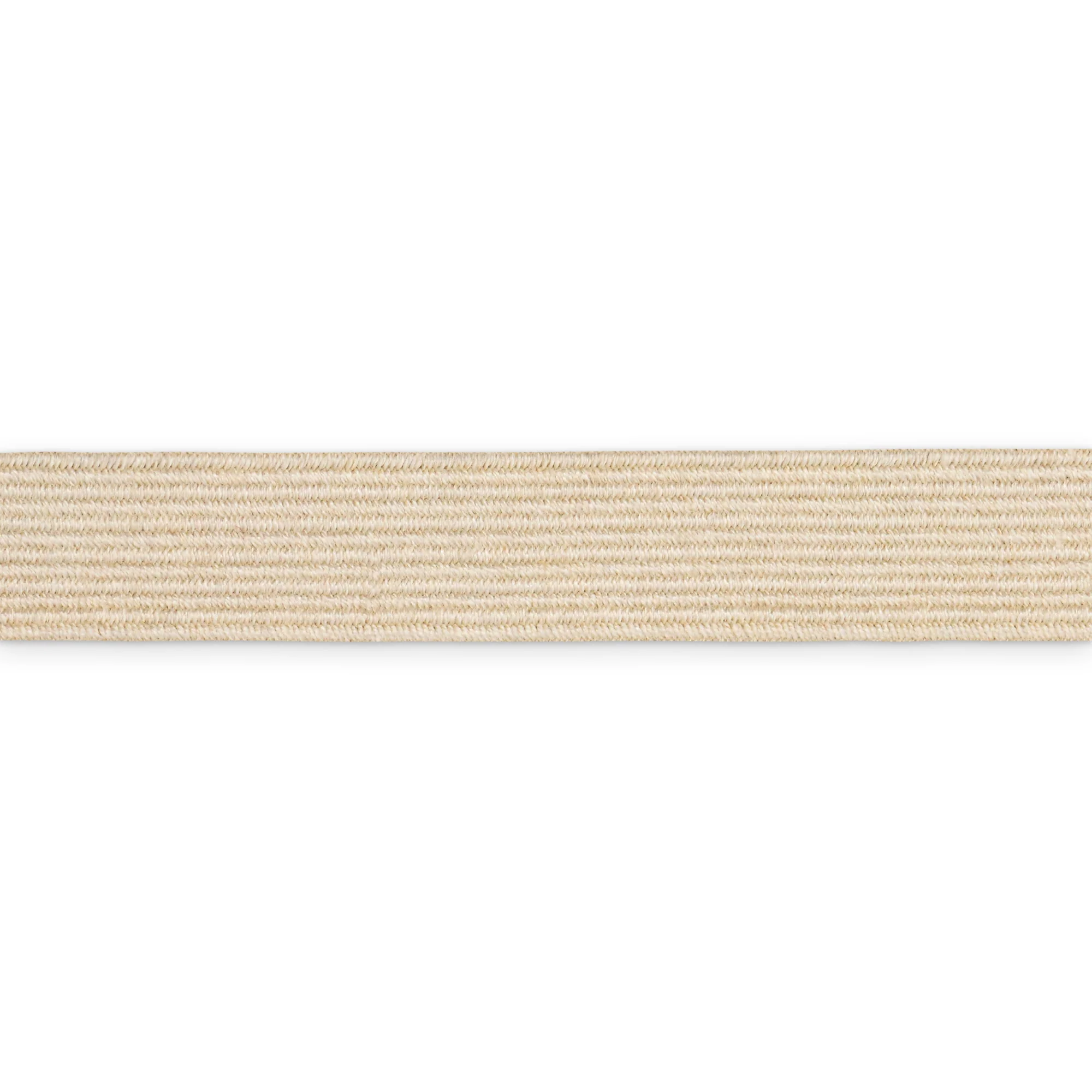 3/8" Cotton Swimwear Elastic, Natural, 2 yd - Image 4
